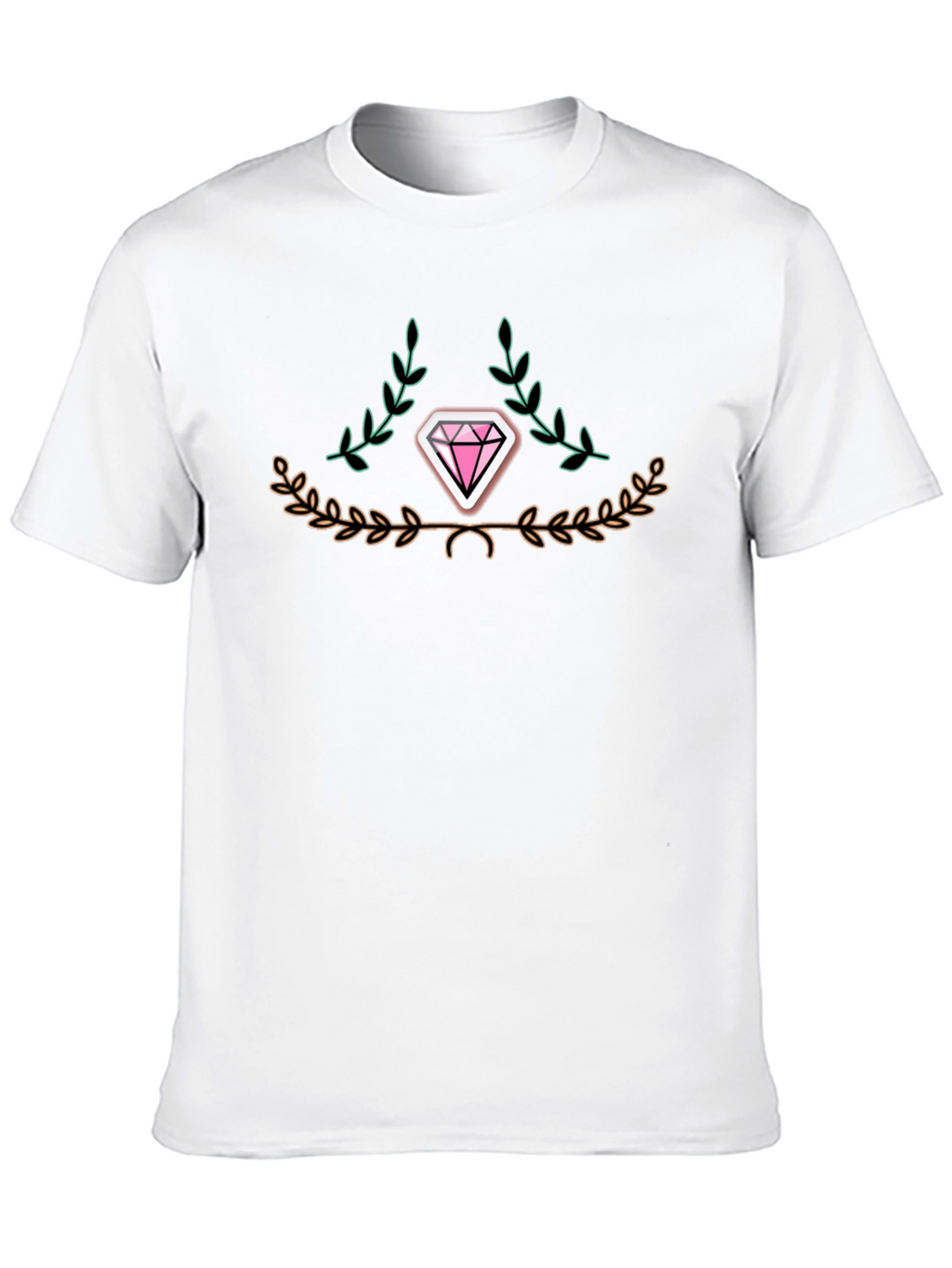 Diamond Graphic Black T-Shirt