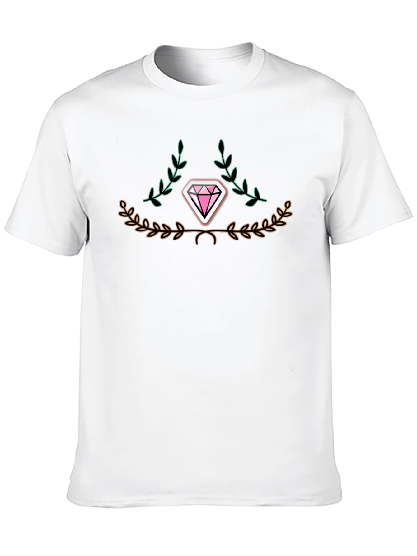 Diamond Graphic Black T-Shirt