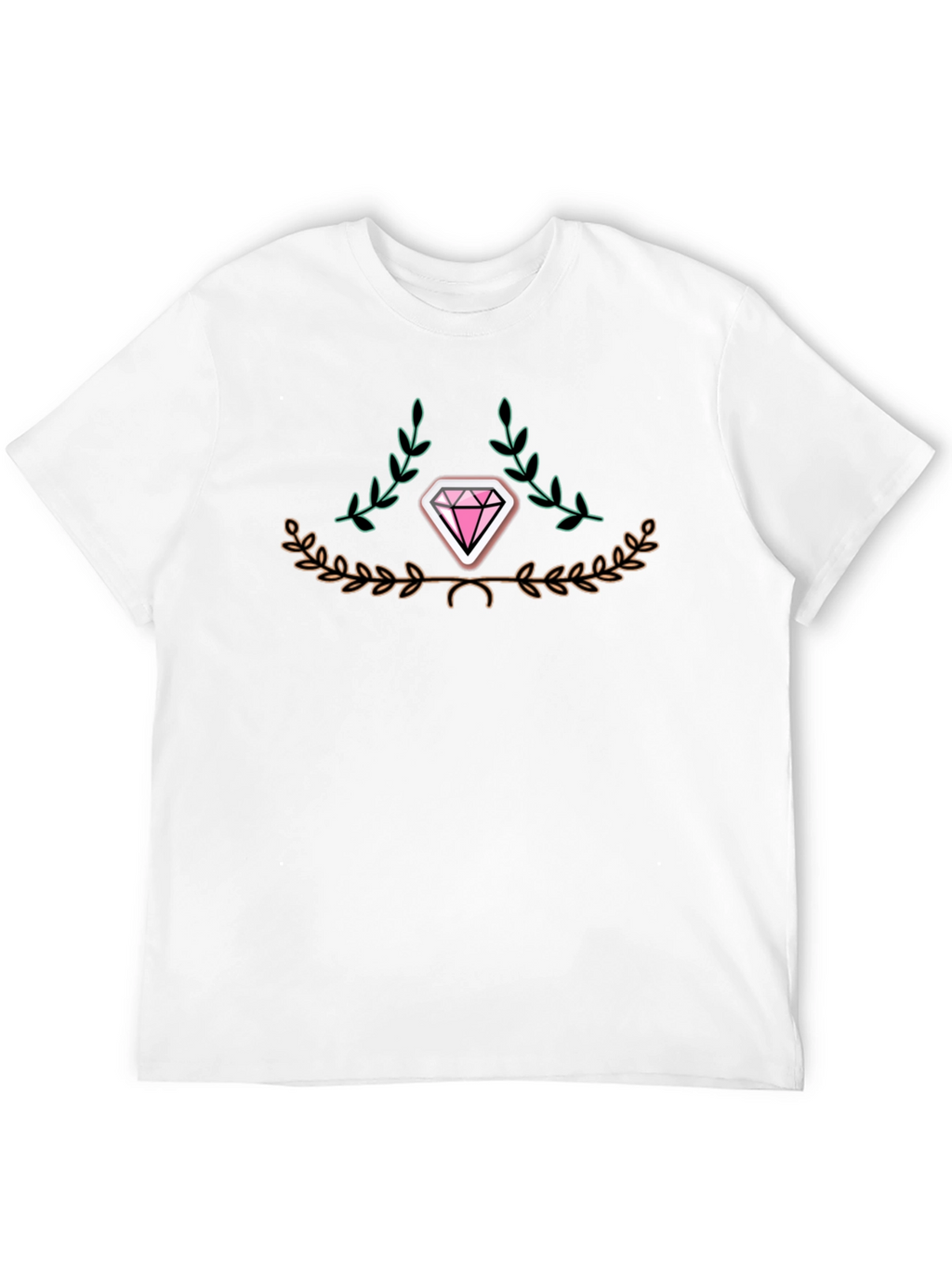 Diamond Graphic Black T-Shirt