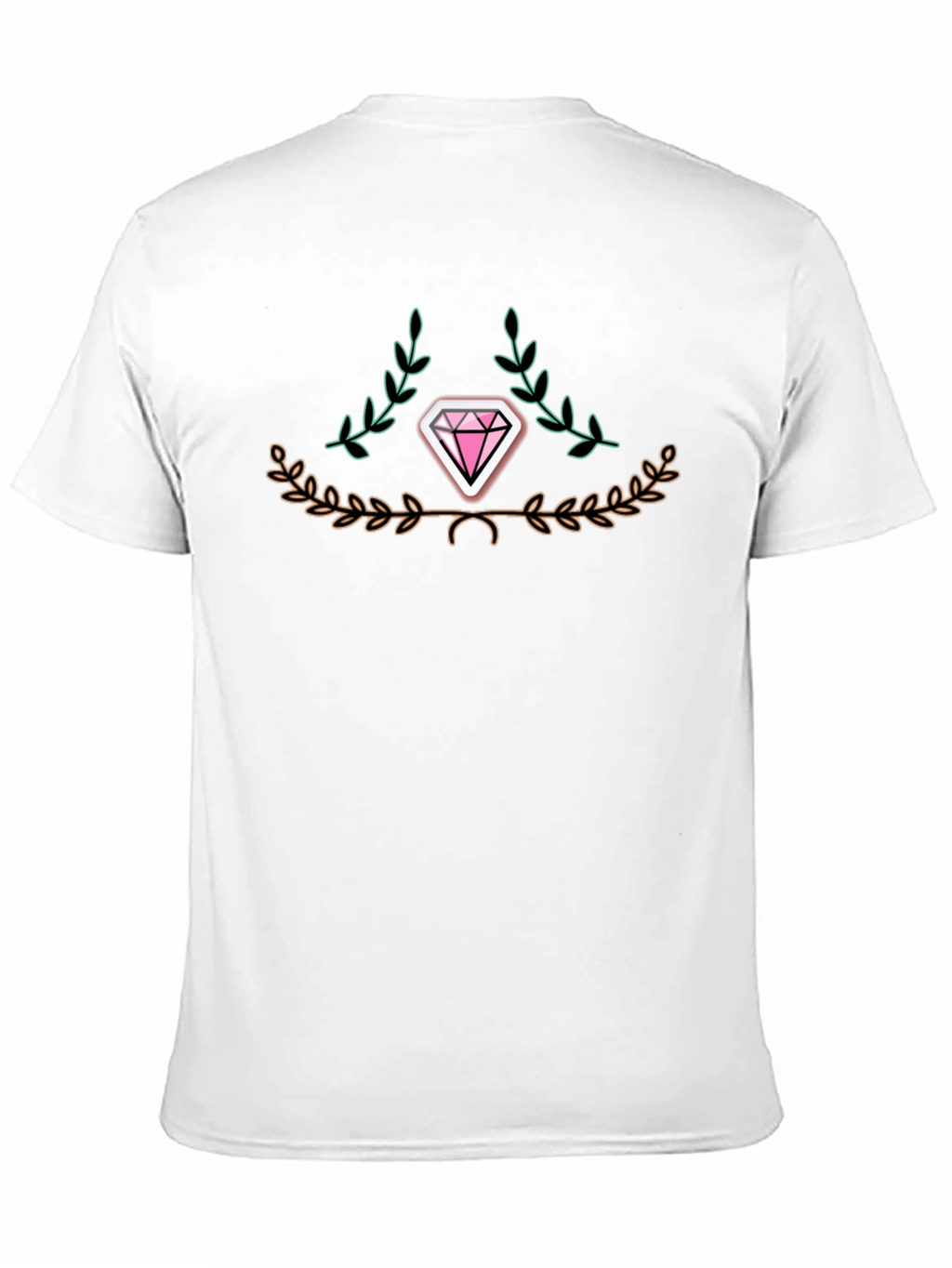 Diamond Graphic Black T-Shirt