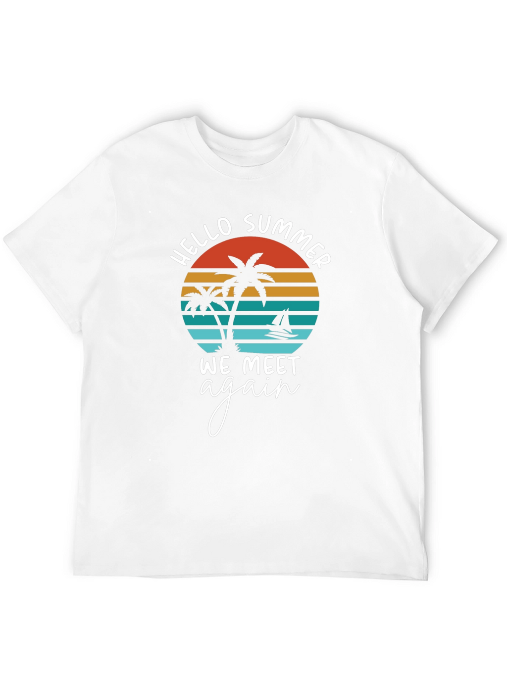 Hello Summer Graphic T-Shirt