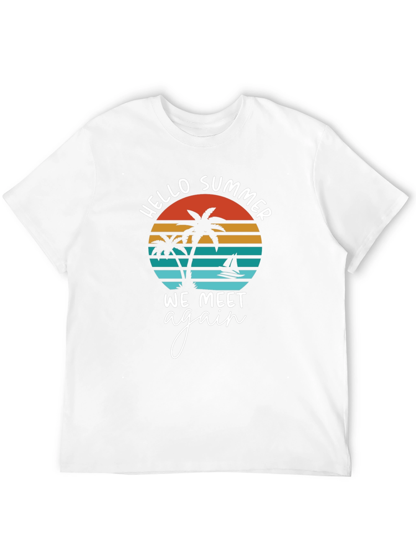 Hello Summer Graphic T-Shirt