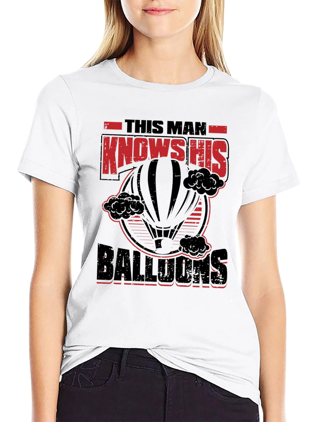 This Man Knows His Balloons Graphic T-Shirt