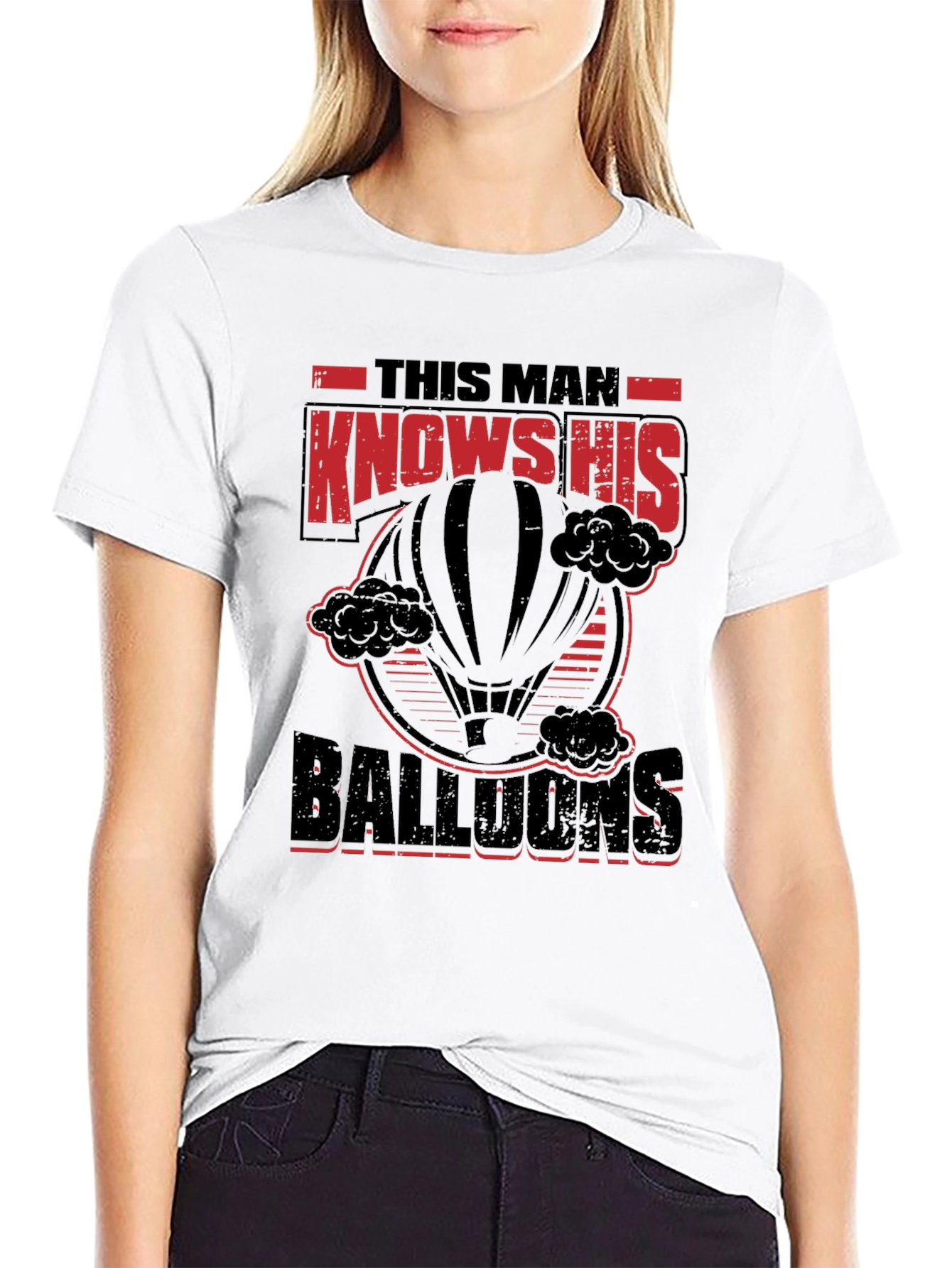 This Man Knows His Balloons Graphic T-Shirt