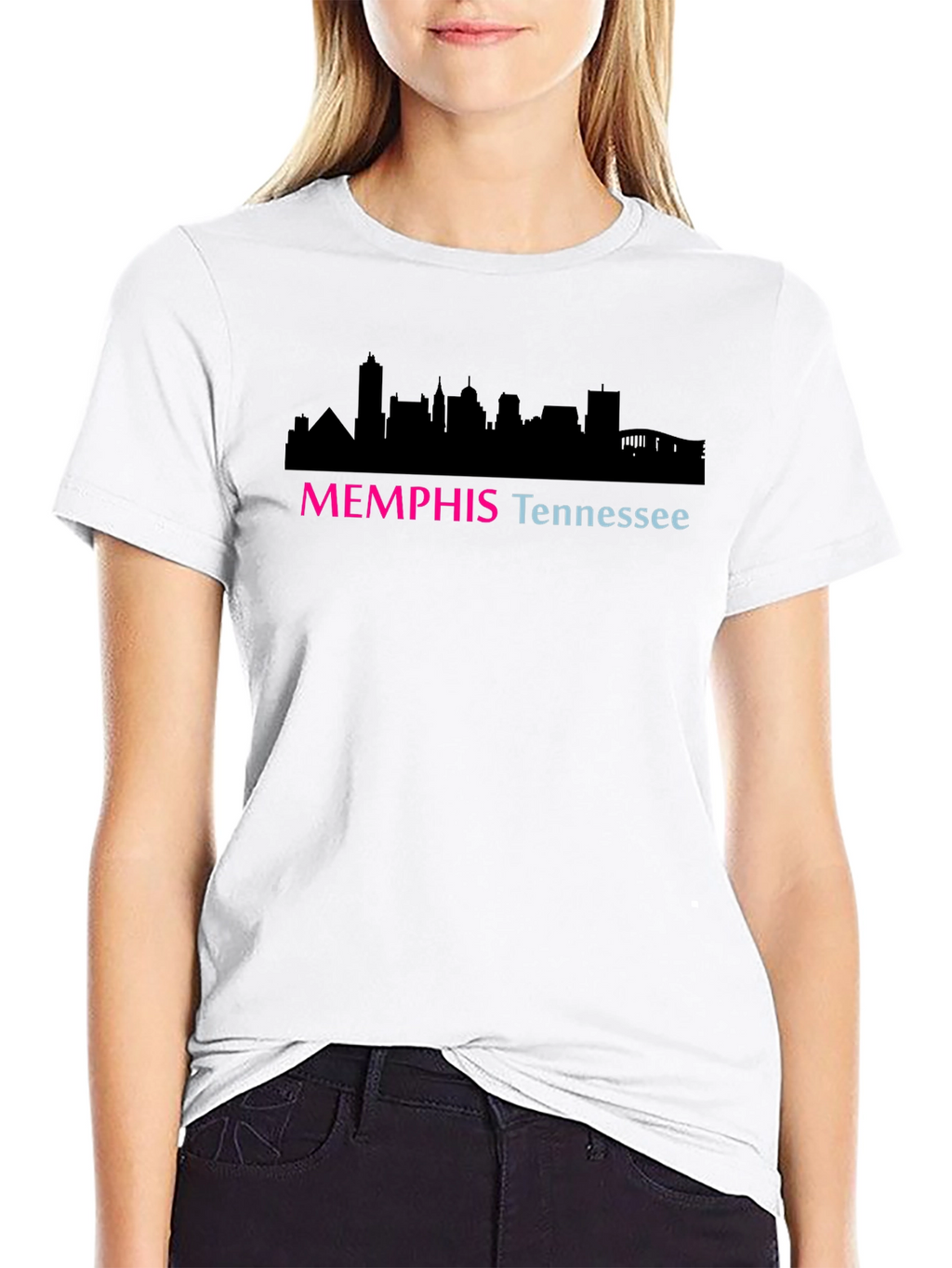Memphis Tennessee Skyline Graphic T-Shirt