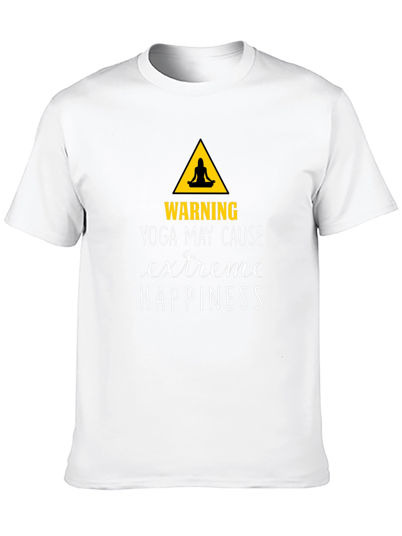 Yoga May Cause Extreme Happiness Graphic Tee