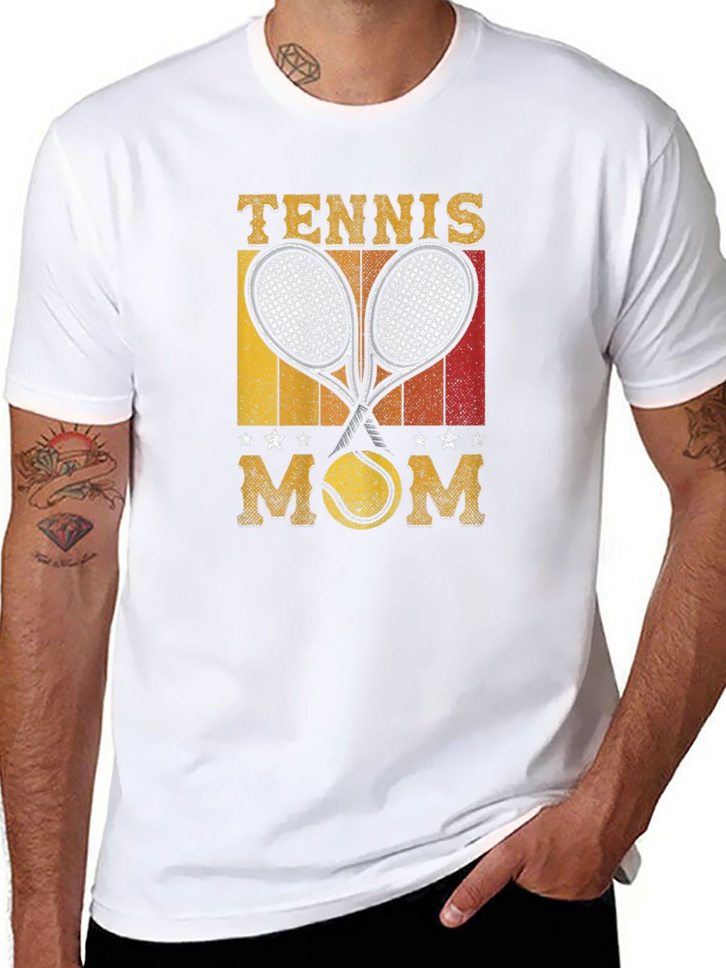 Tennis Mom Graphic Tee - Stylish Comfort Fit
