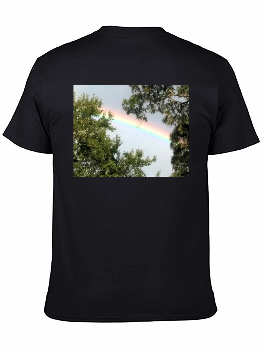Rainbow Graphic Tee - Nature Inspired Design