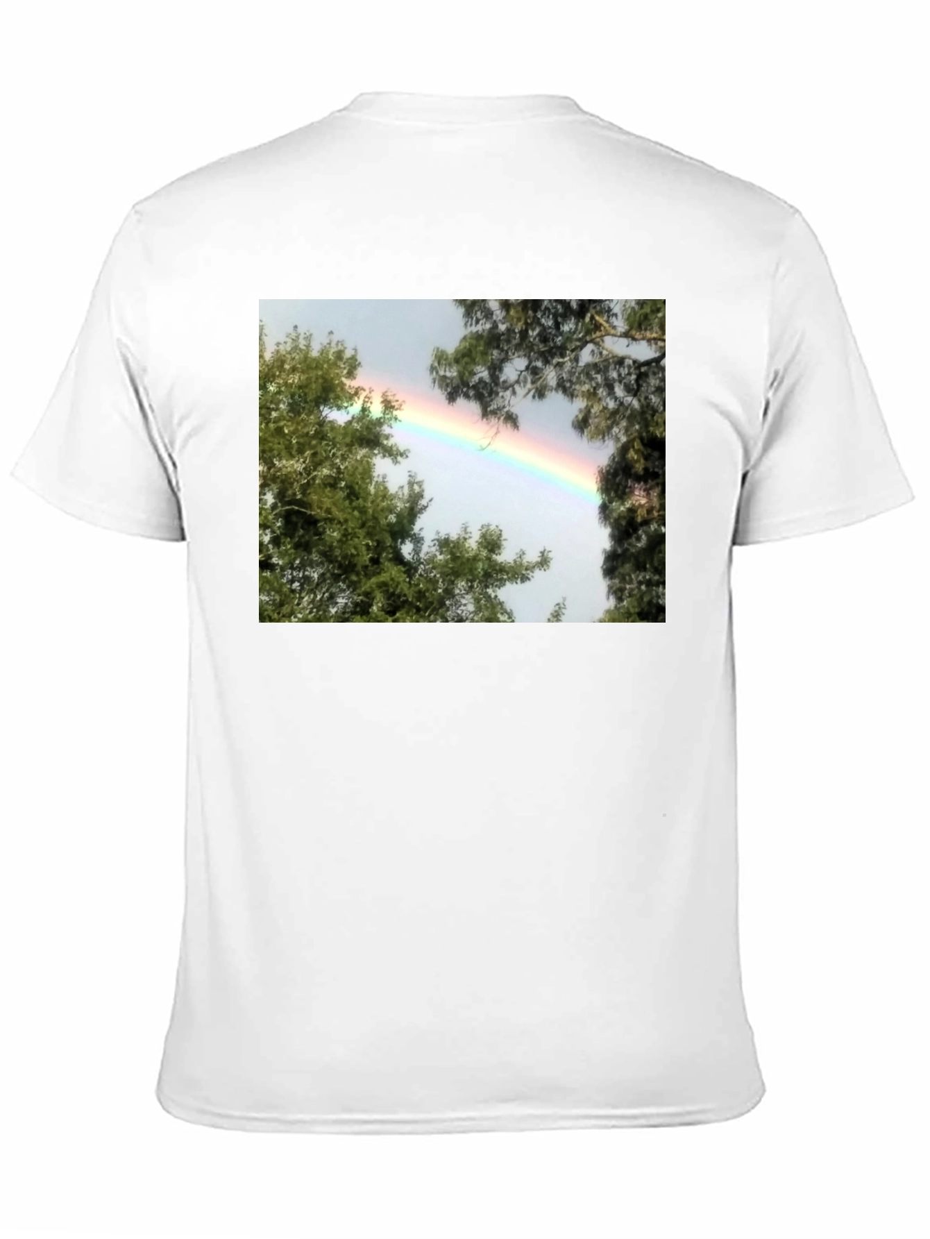 Rainbow Graphic Tee - Nature Inspired Design
