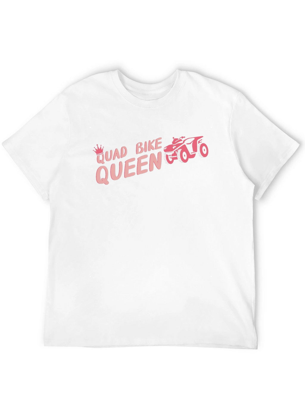 Quad Bike Queen Black T-Shirt