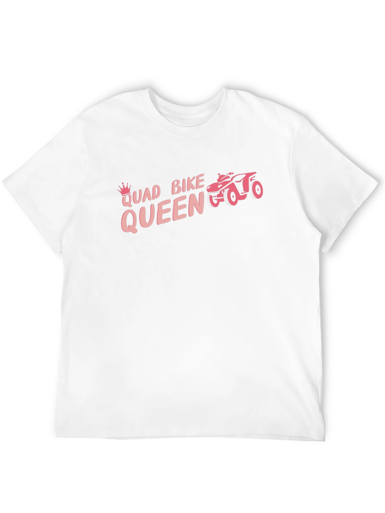 Quad Bike Queen Black T-Shirt
