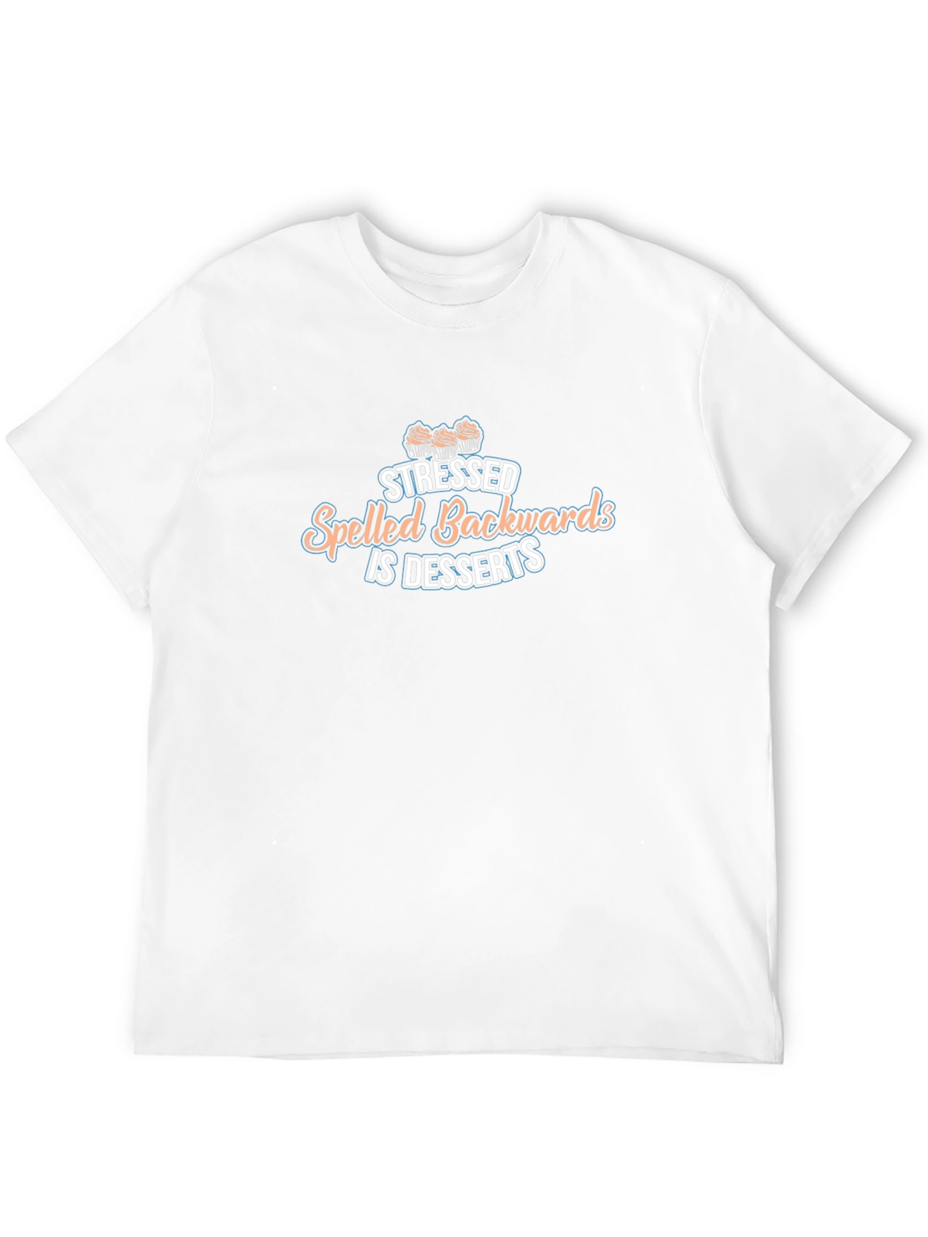 Stressed Spelled Backwards is Desserts Graphic Tee