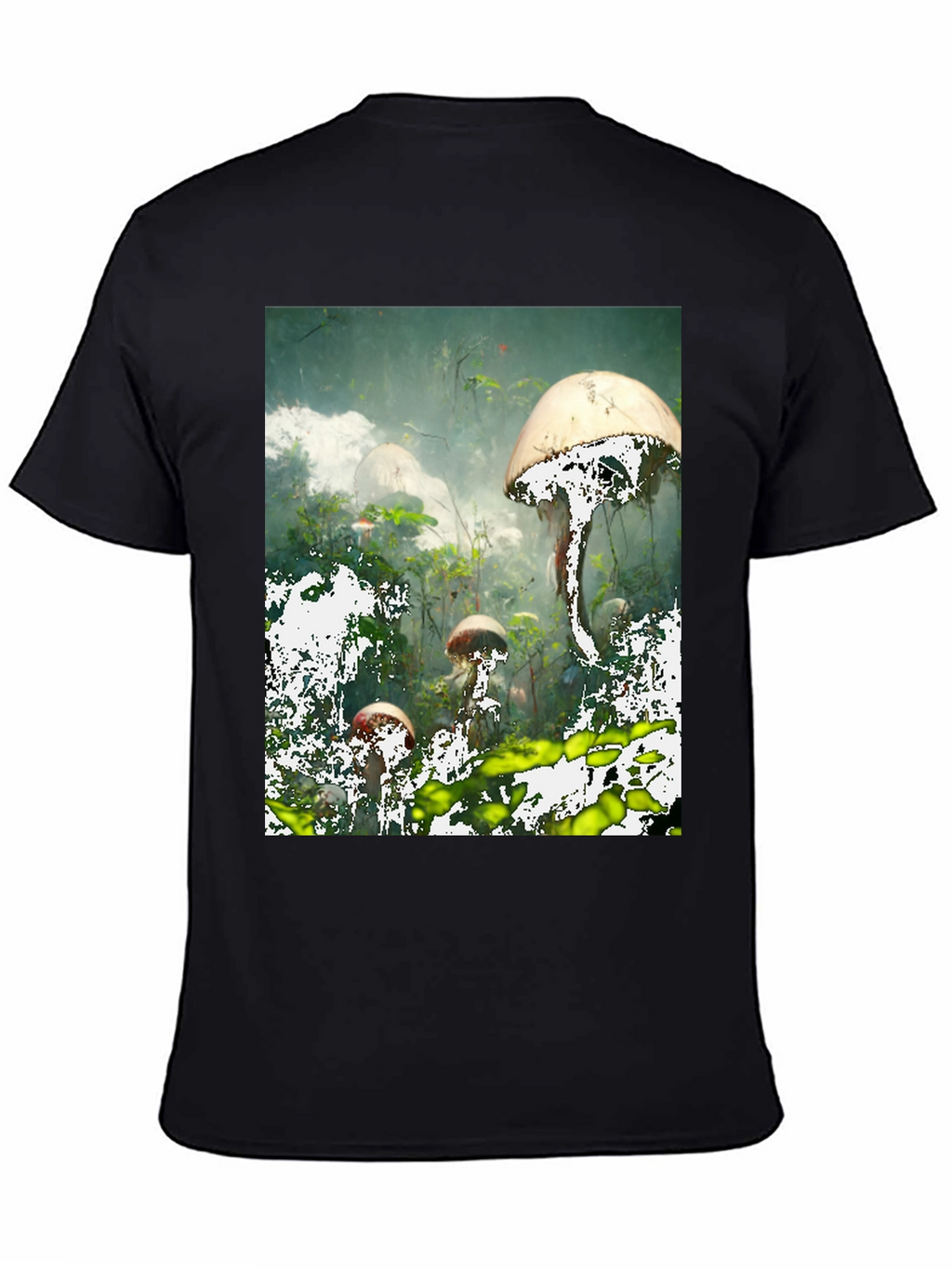 Mushroom Forest Graphic T-Shirt