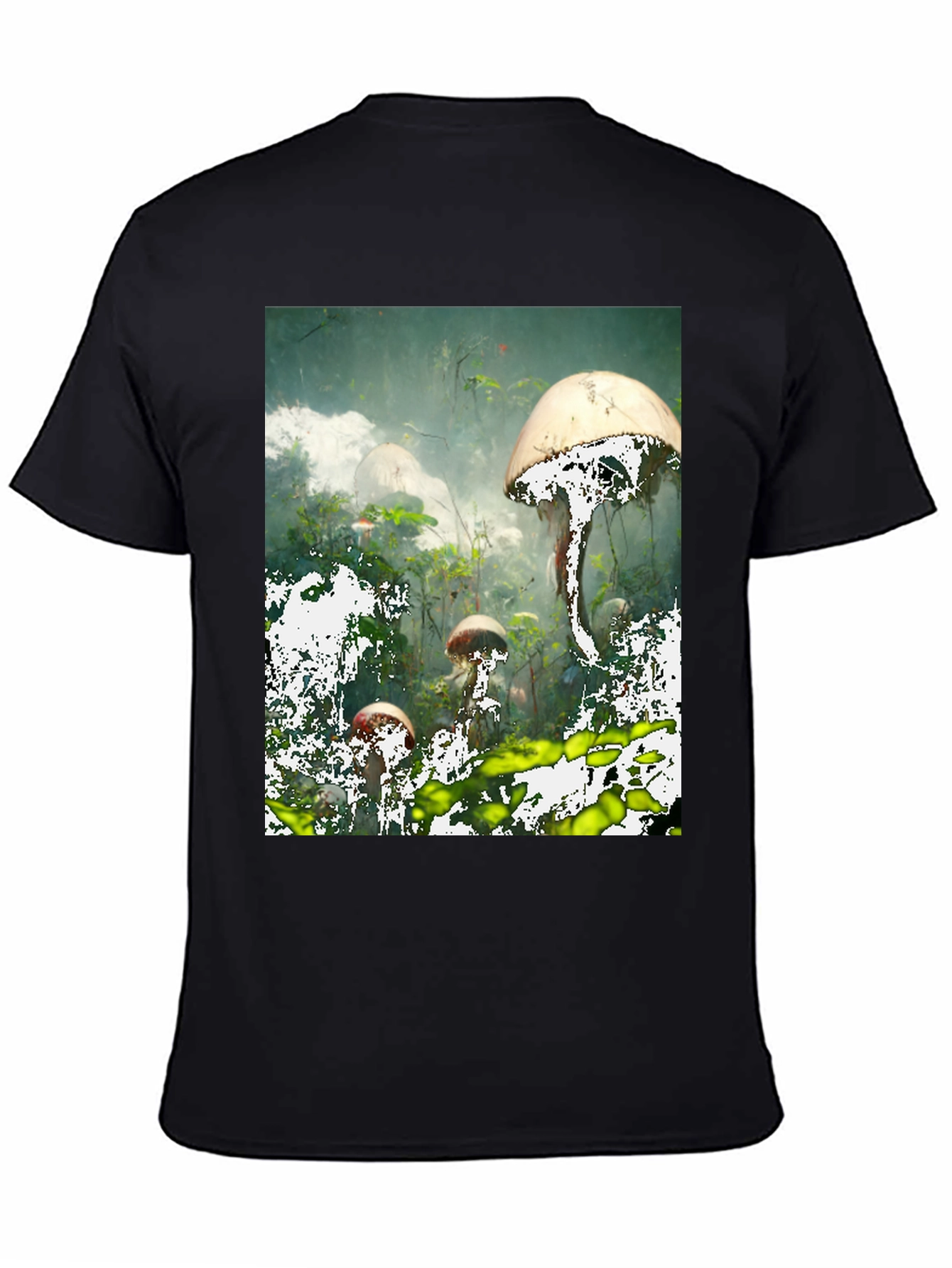 Mushroom Forest Graphic T-Shirt