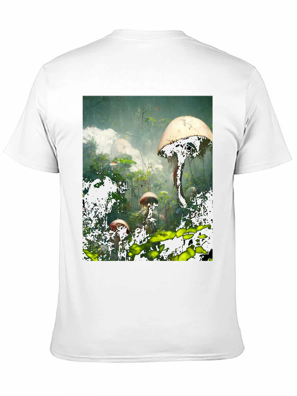 Mushroom Forest Graphic T-Shirt