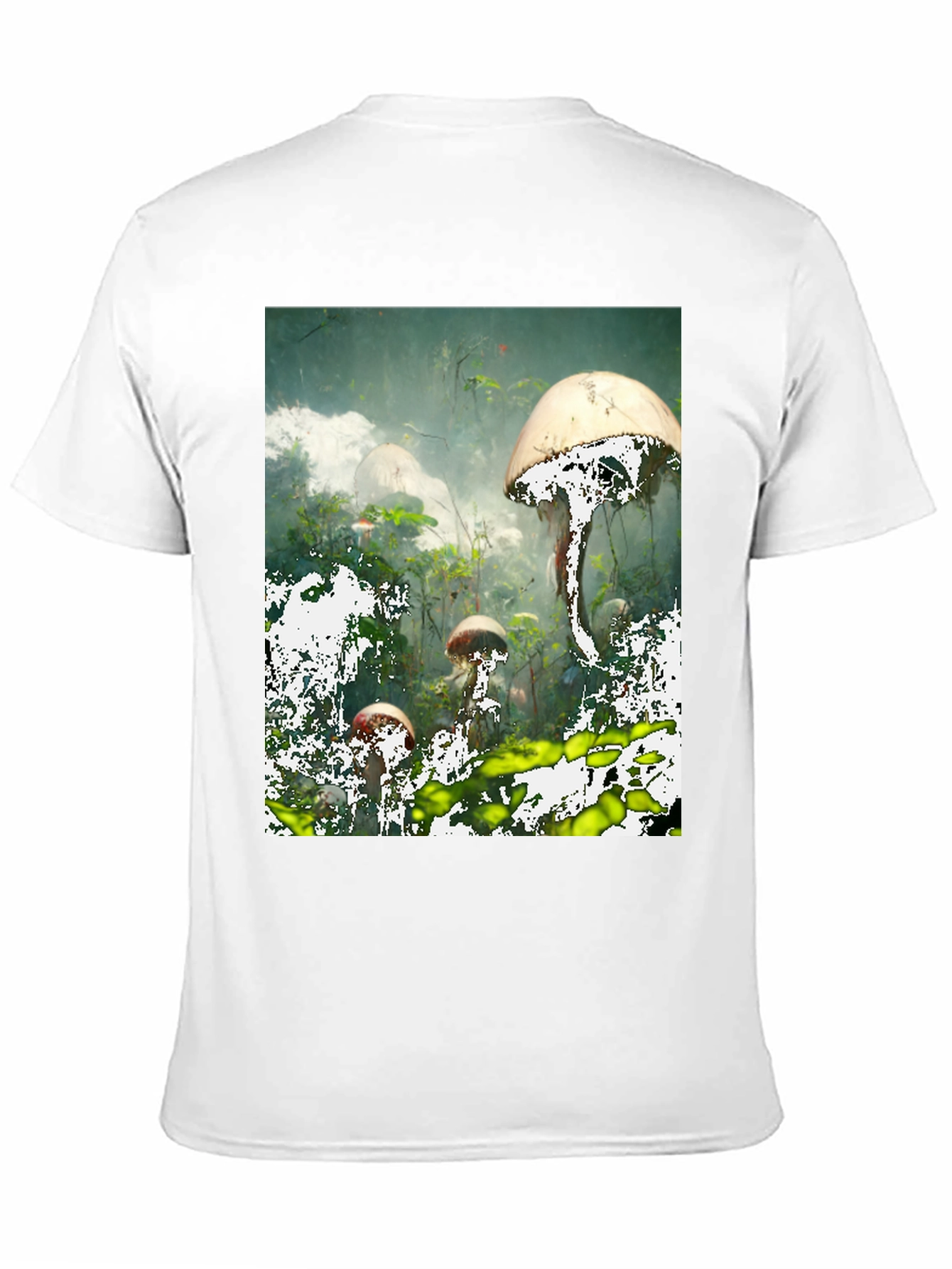Mushroom Forest Graphic T-Shirt