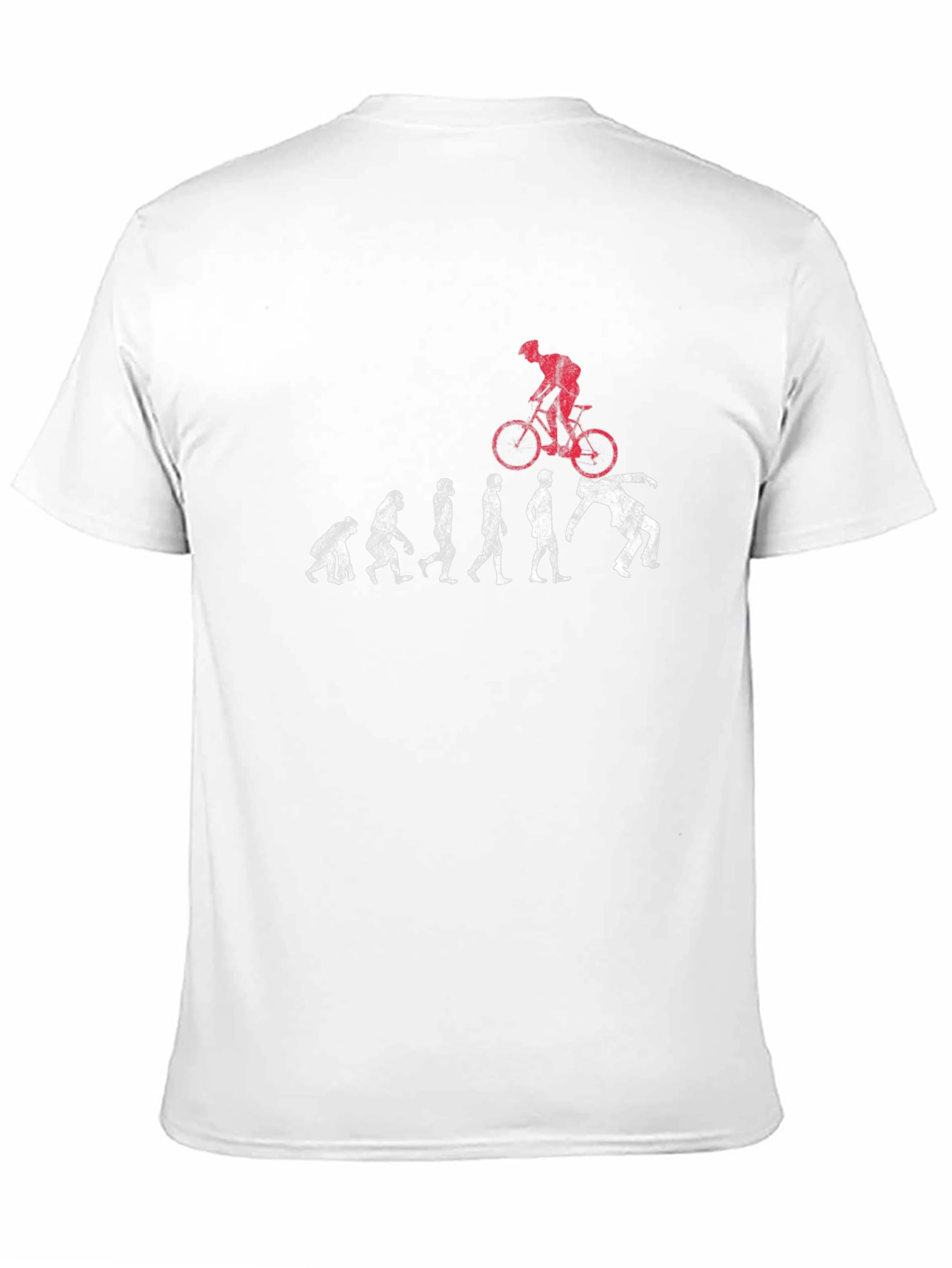 Evolution of Man to Biker T-Shirt