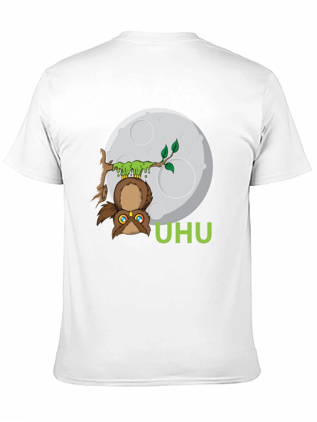UHU Owl T-Shirt - Moonlit Design