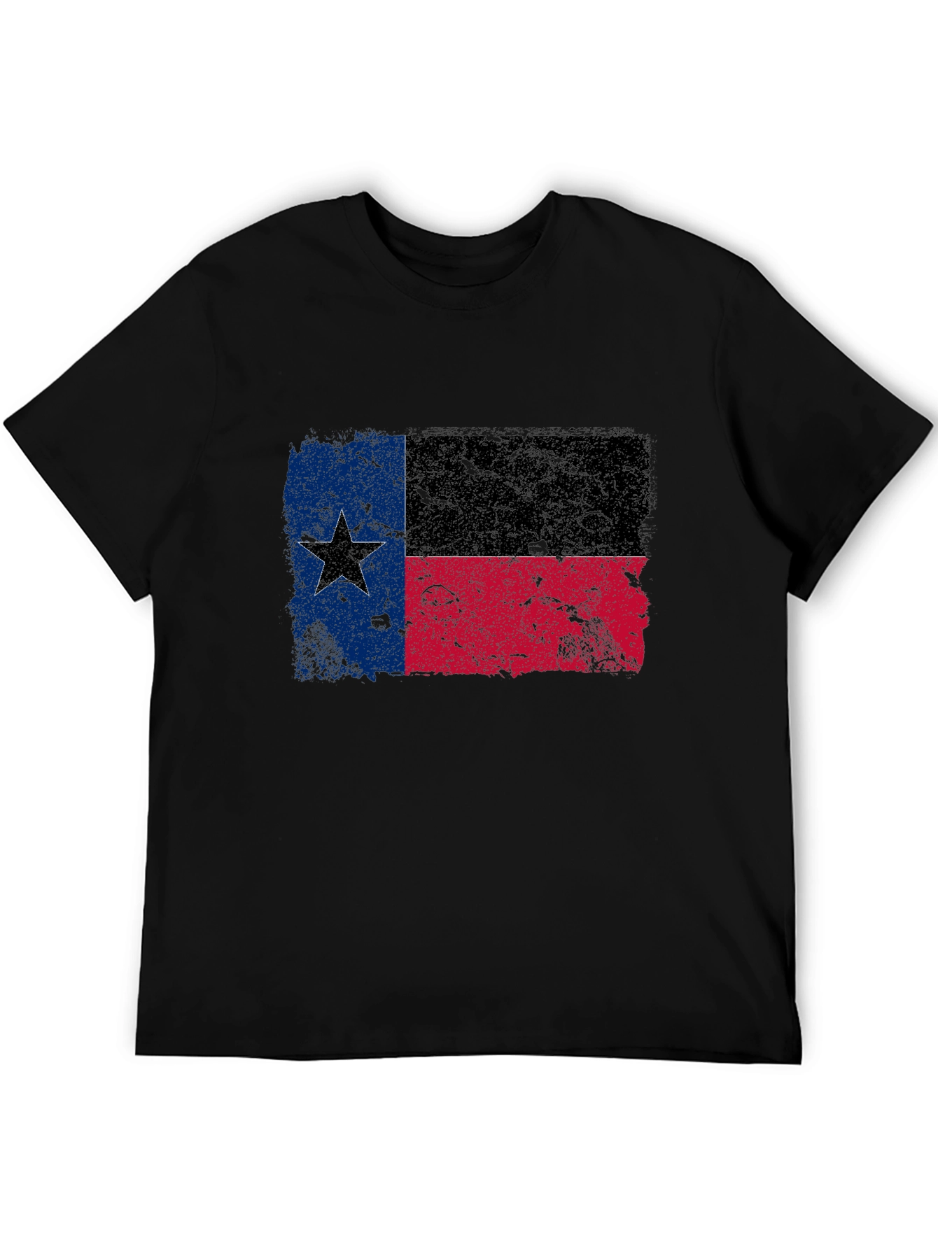 Texas Flag Distressed Graphic T-Shirt