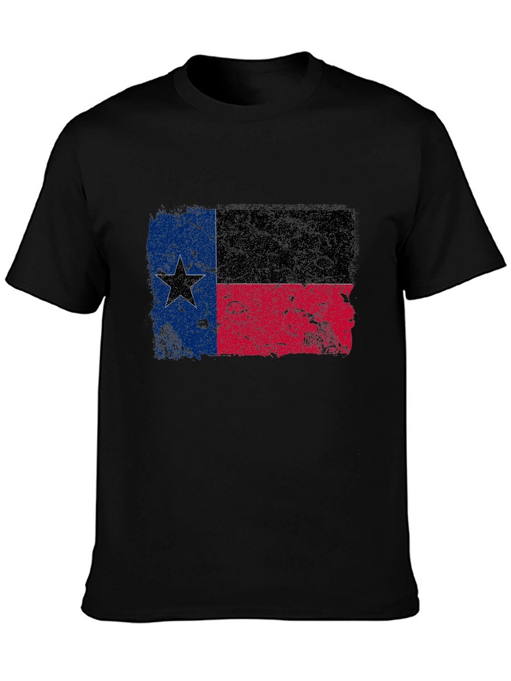 Texas Flag Distressed Graphic T-Shirt