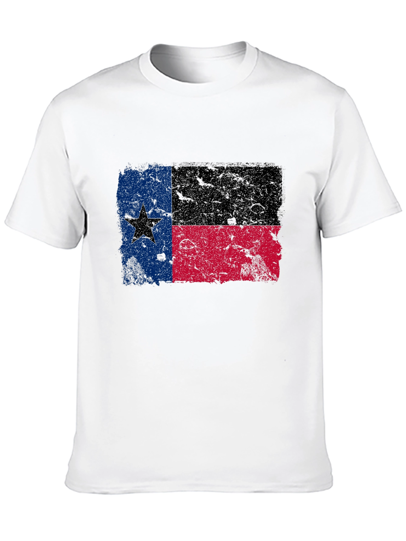 Texas Flag Distressed Graphic T-Shirt