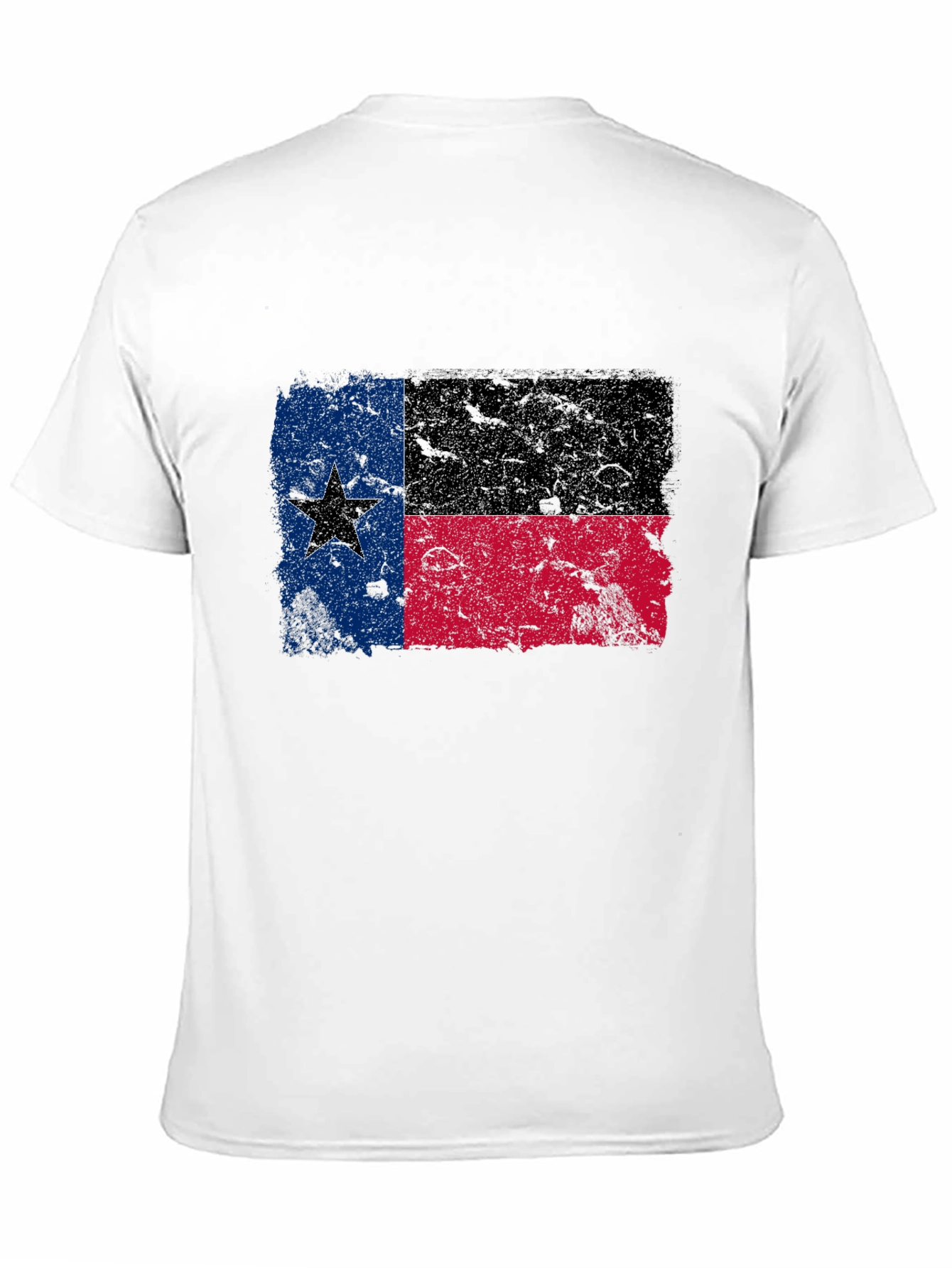 Texas Flag Distressed Graphic T-Shirt