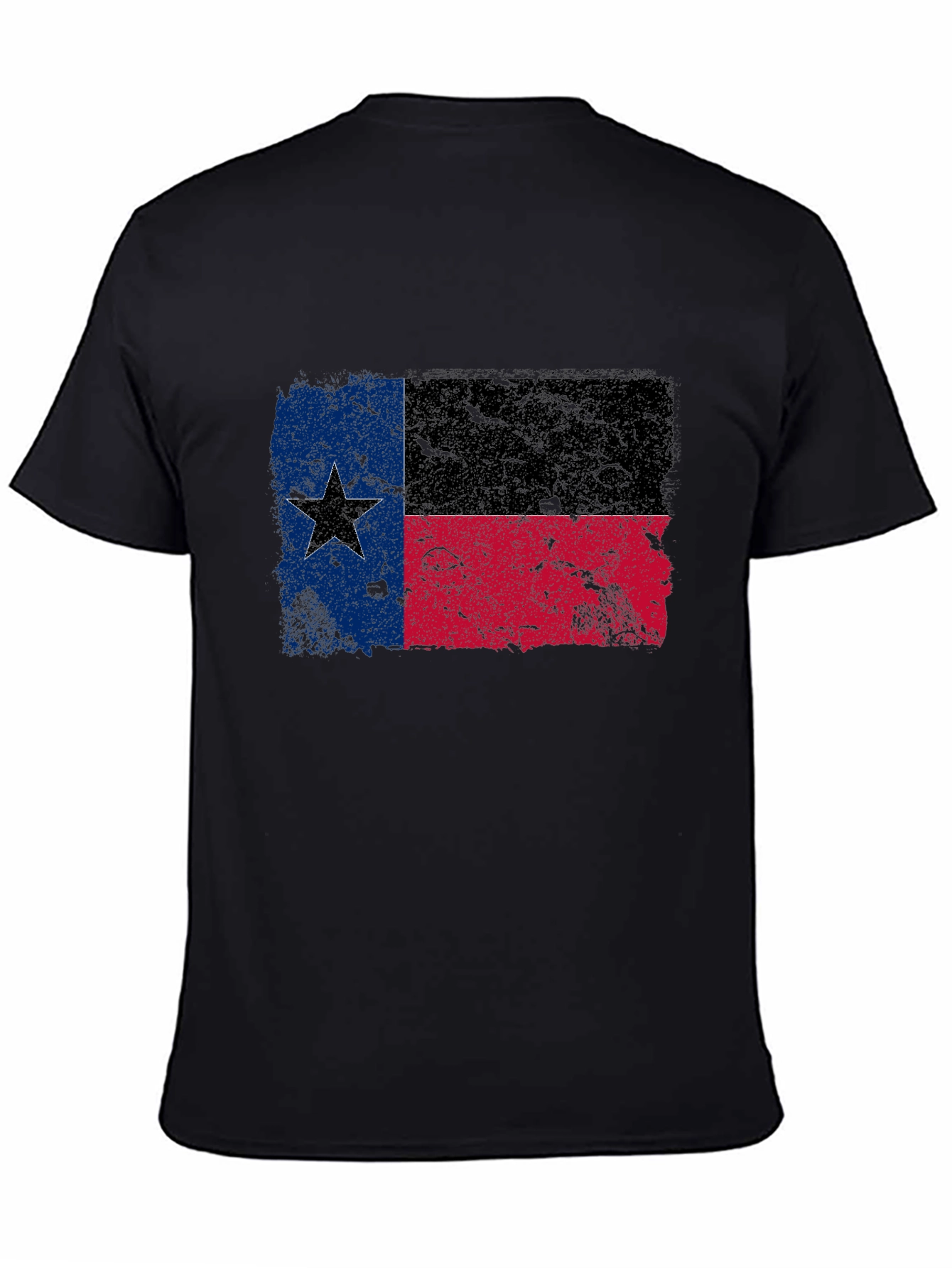 Texas Flag Distressed Graphic T-Shirt