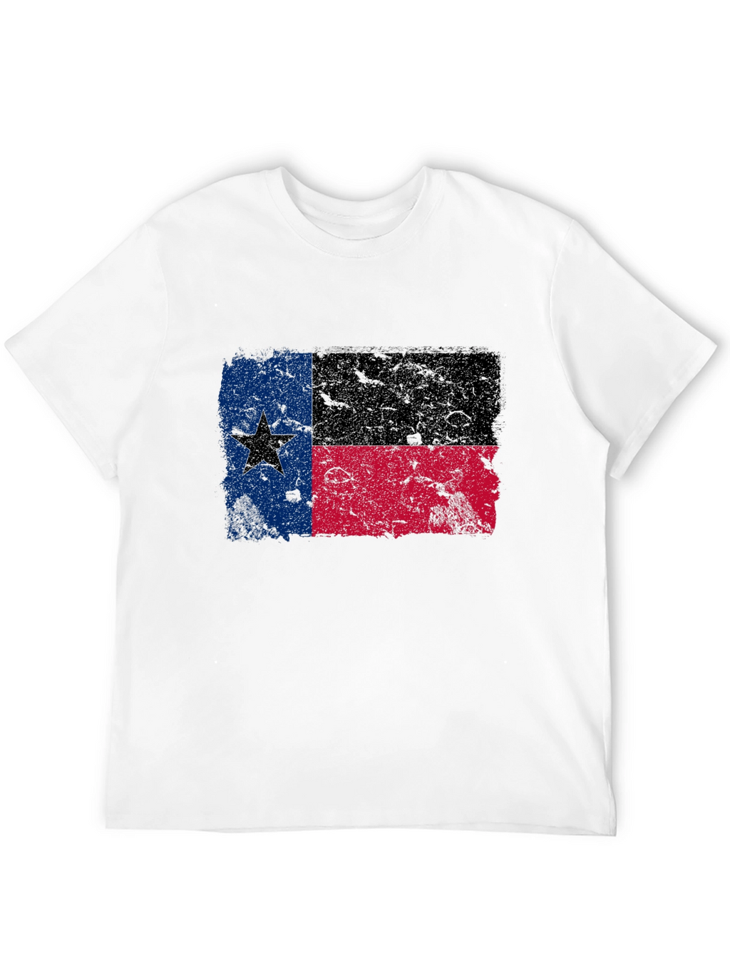 Texas Flag Distressed Graphic T-Shirt