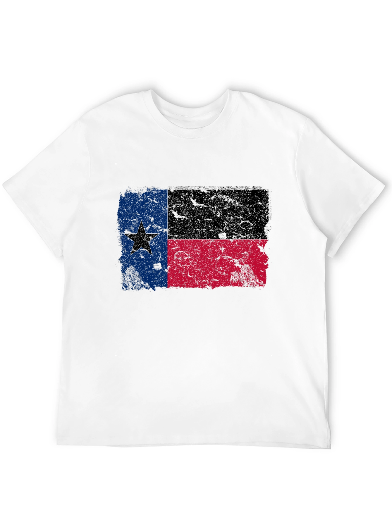 Texas Flag Distressed Graphic T-Shirt