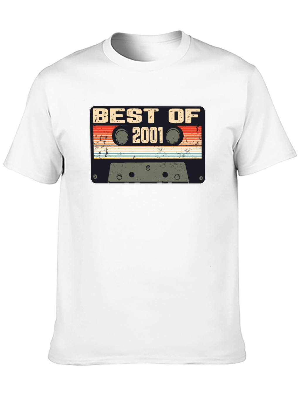Best of 2001 Cassette Tape Graphic T-Shirt