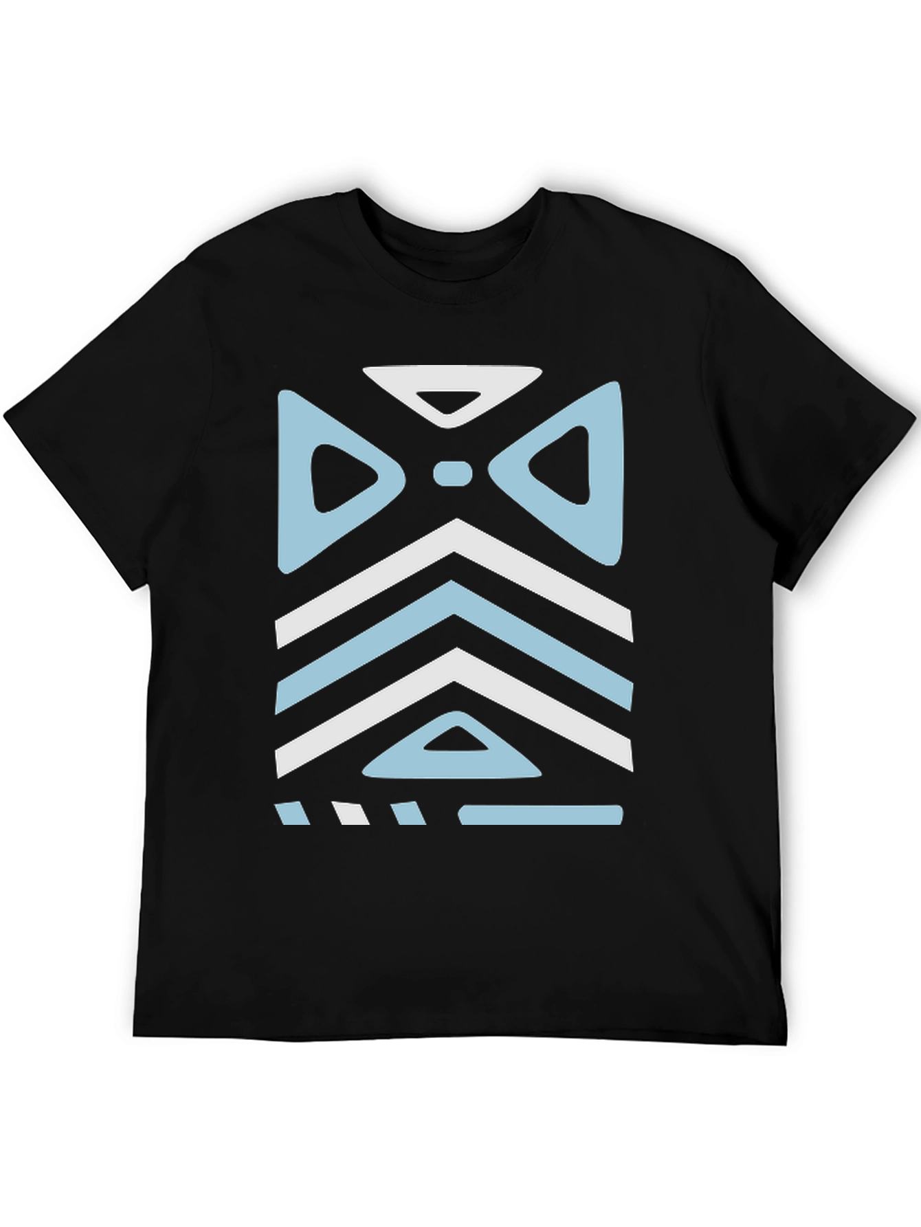 Tribal Pattern Tee - Stylish Graphic Print Shirt