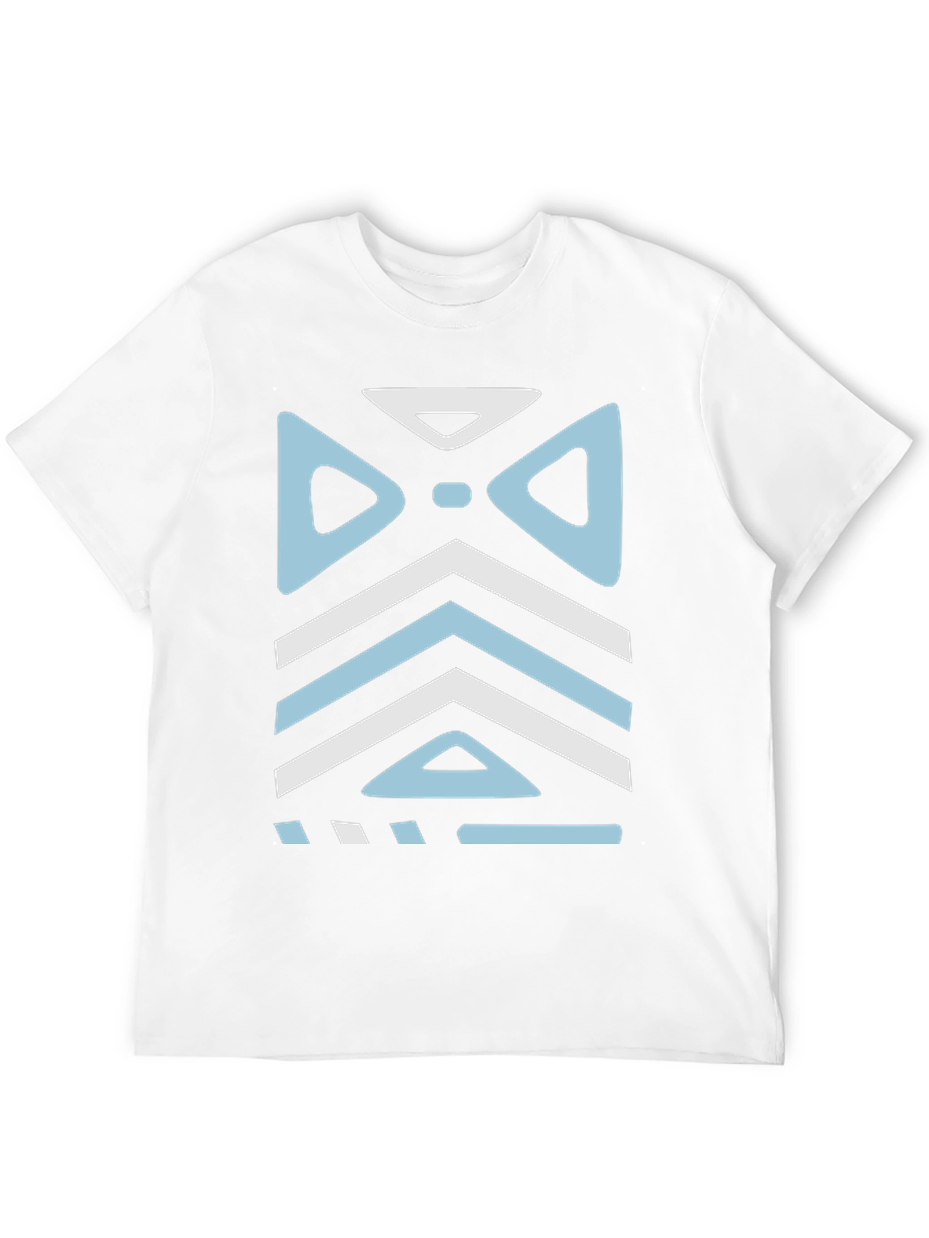 Tribal Pattern Tee - Stylish Graphic Print Shirt