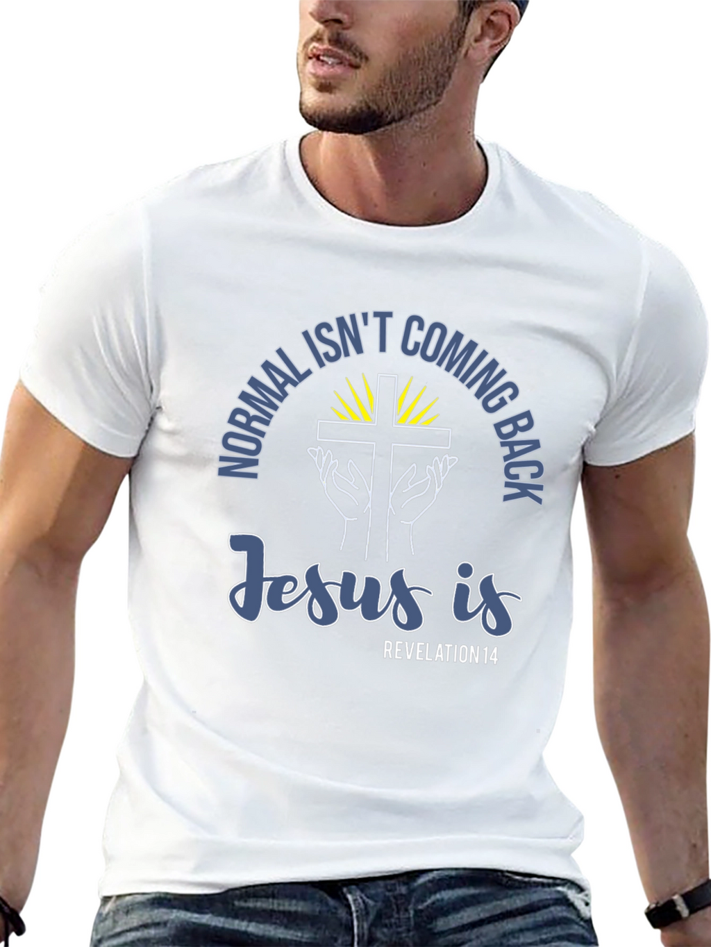 Jesus is Revelation 14 Christian T-Shirt