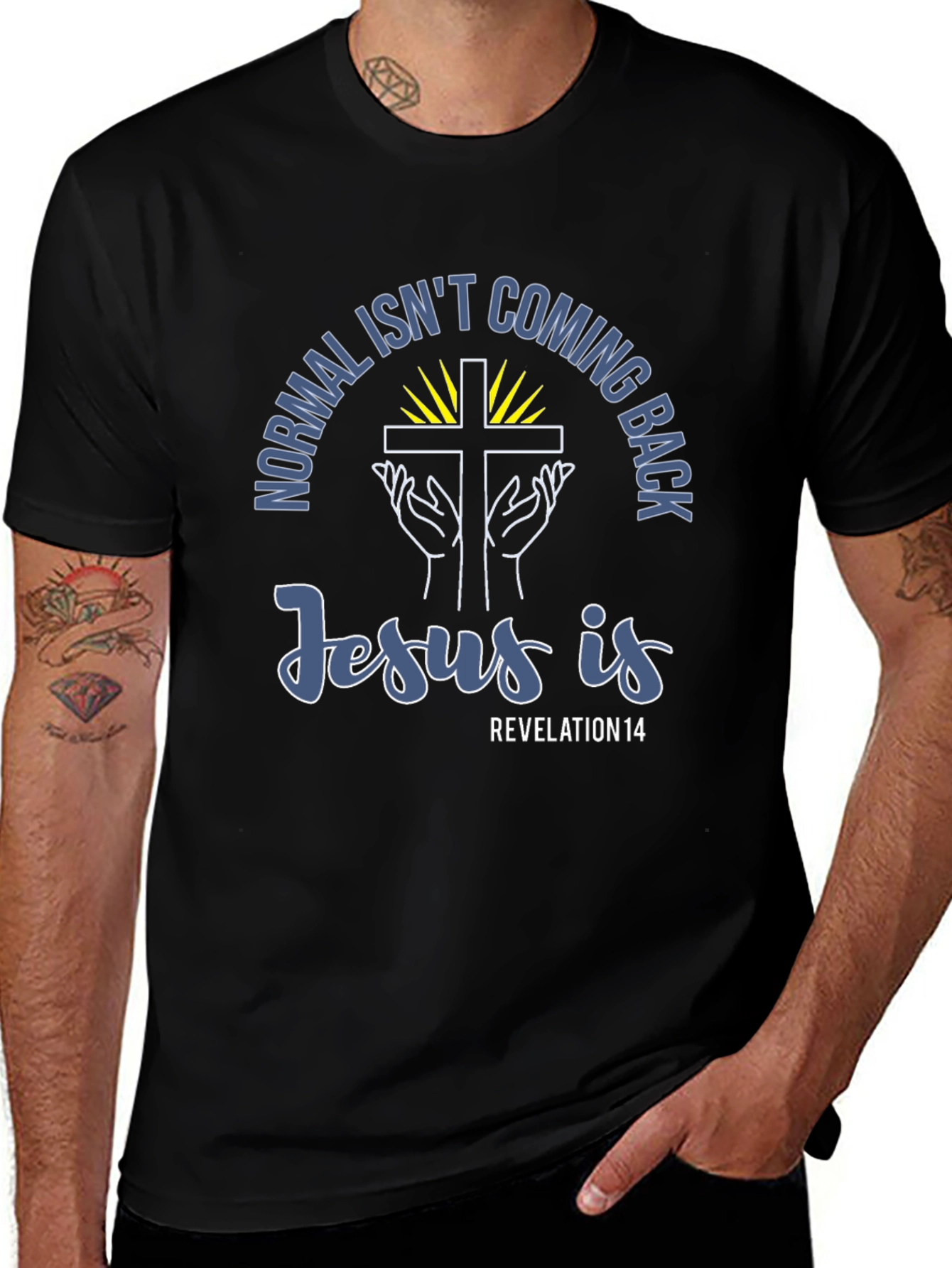 Jesus is Revelation 14 Christian T-Shirt