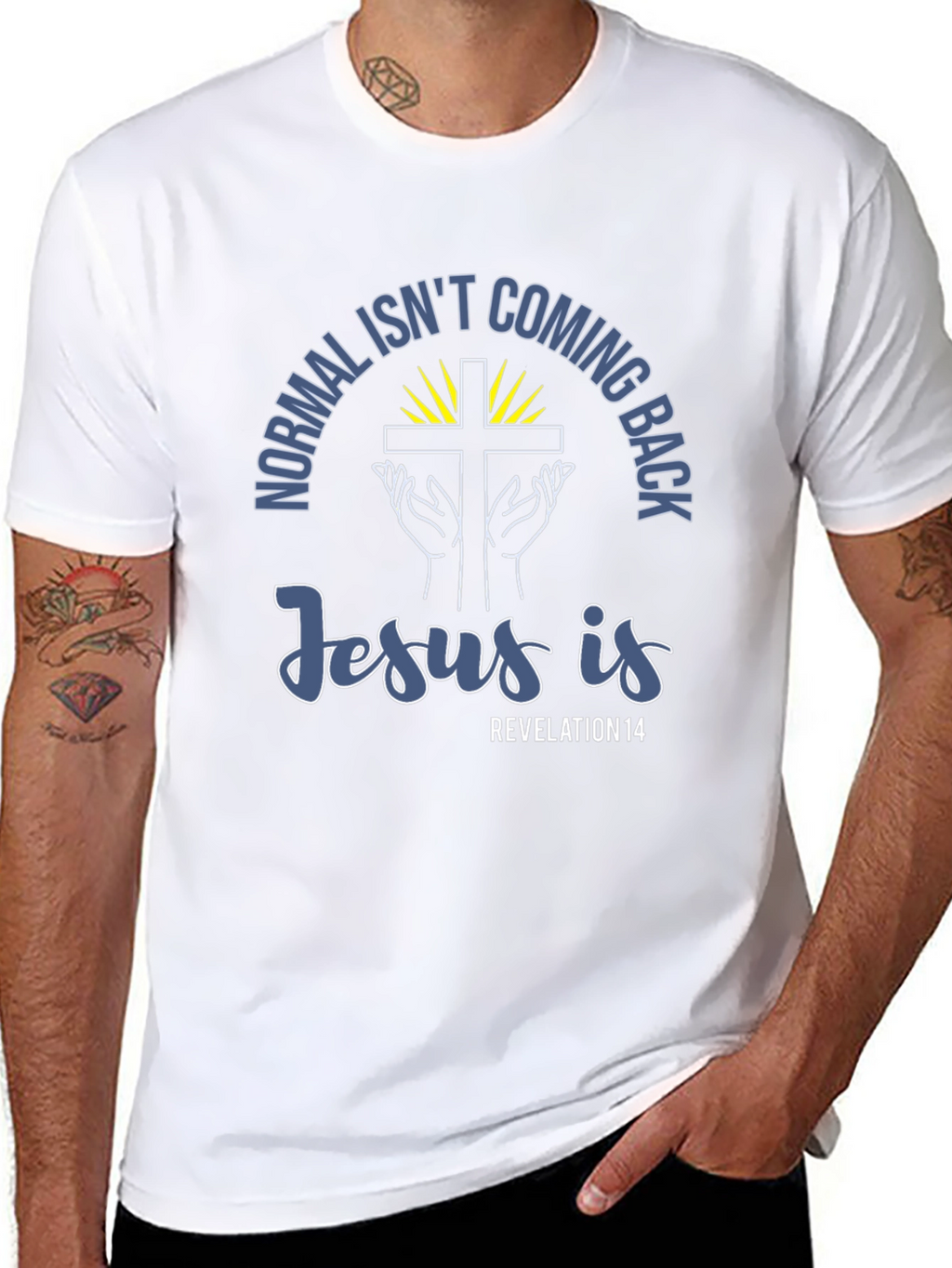 Jesus is Revelation 14 Christian T-Shirt