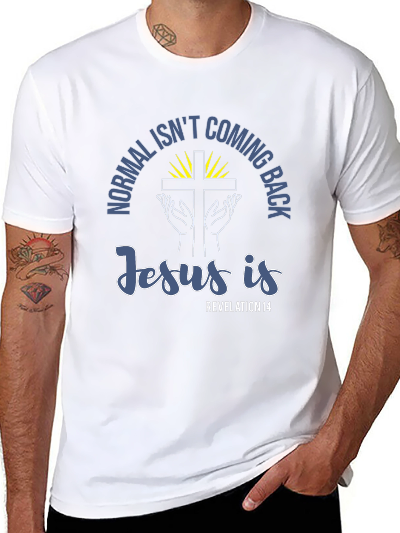 Jesus is Revelation 14 Christian T-Shirt