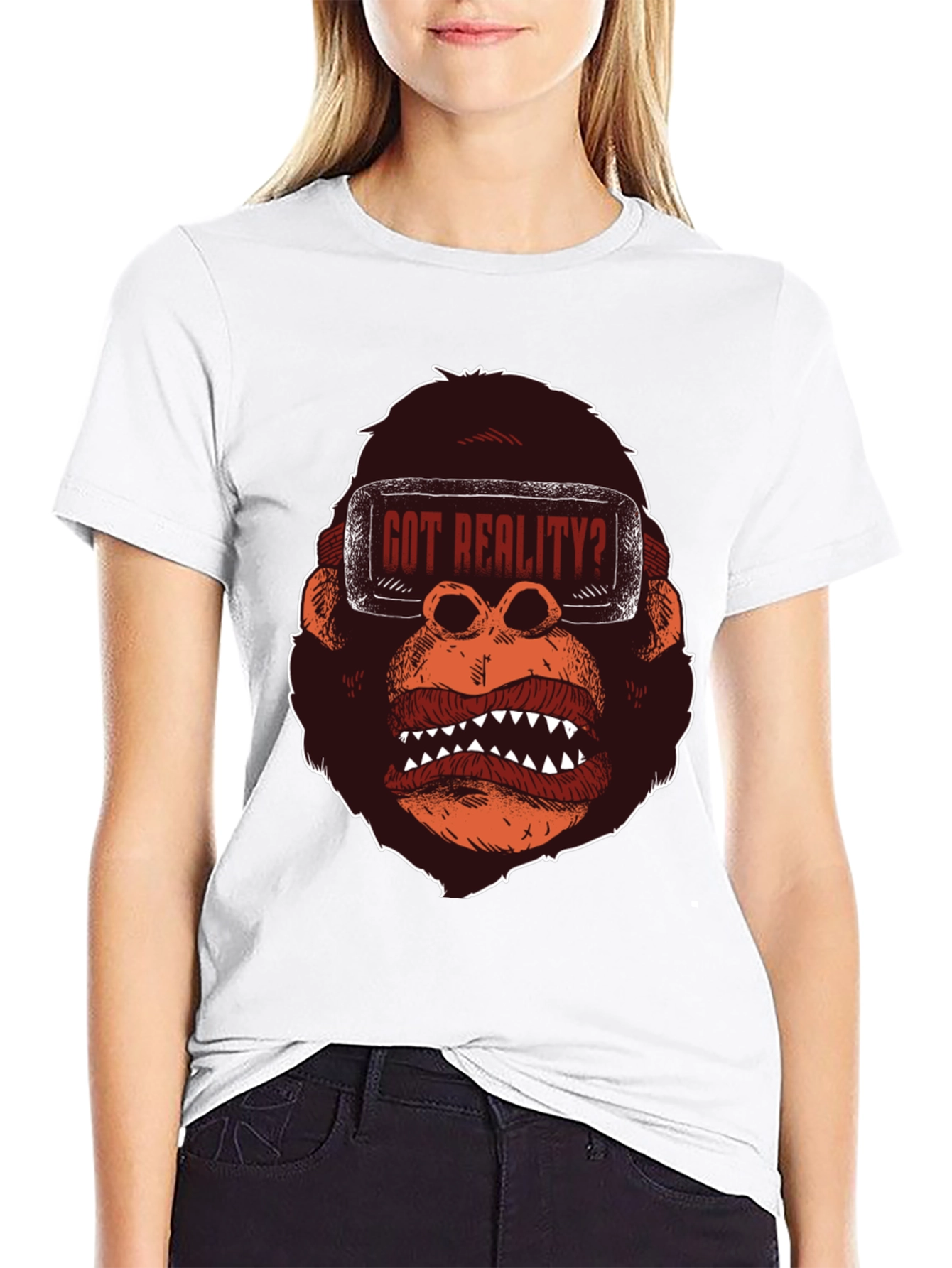 Got Reality? Gorilla VR Headset Graphic Tee