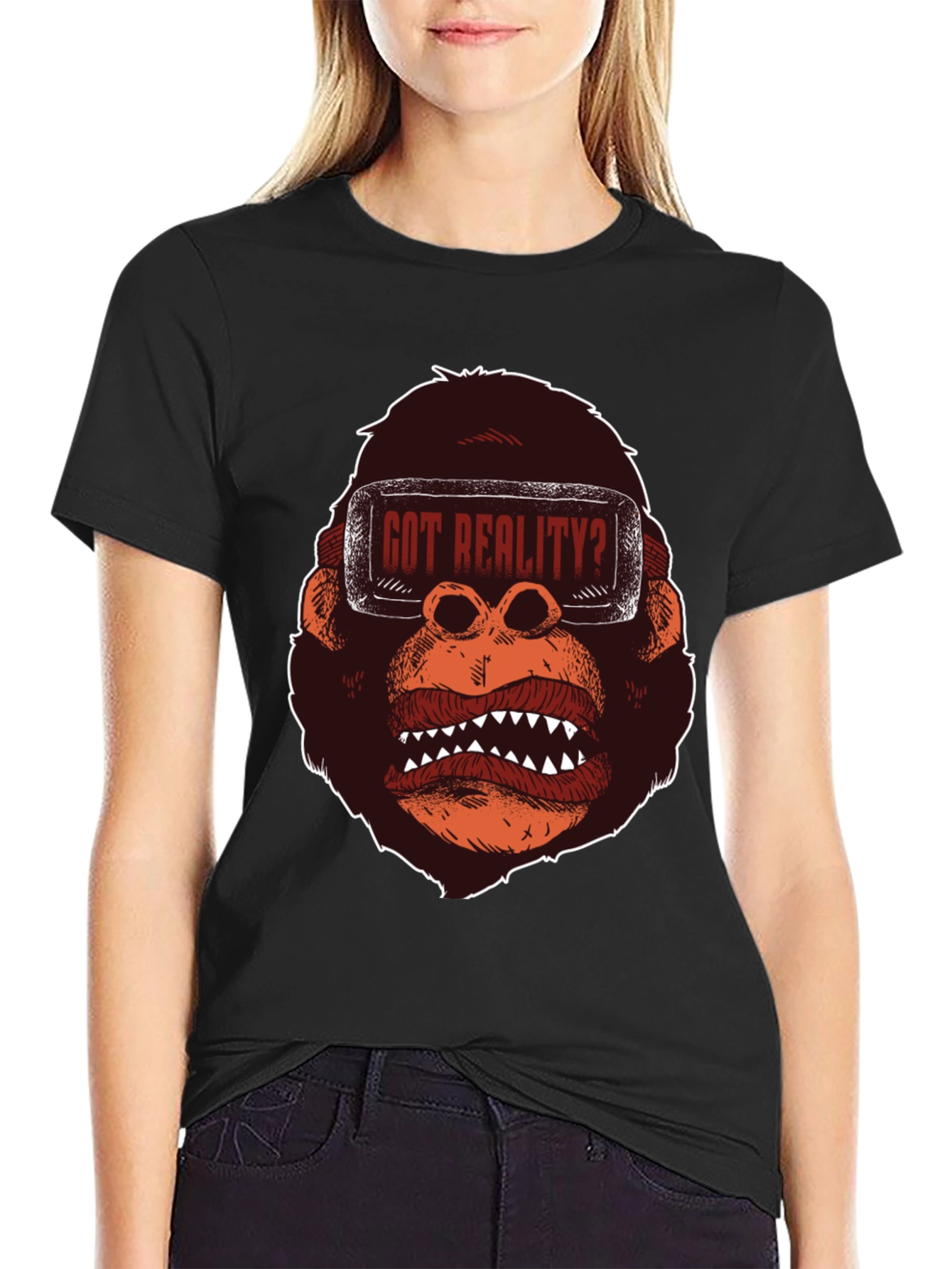 Got Reality? Gorilla VR Headset Graphic Tee