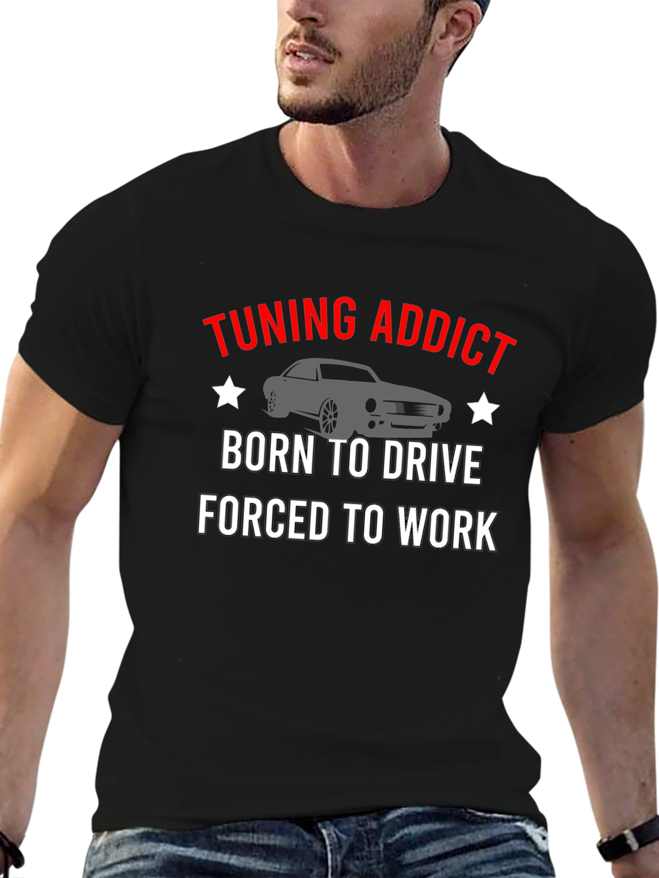 Tuning Addict T-Shirt - Born to Drive
