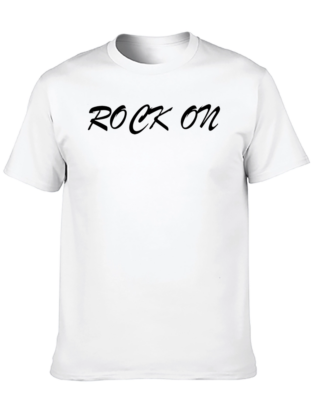 Rock On Graphic Tee - Classic Black T-Shirt