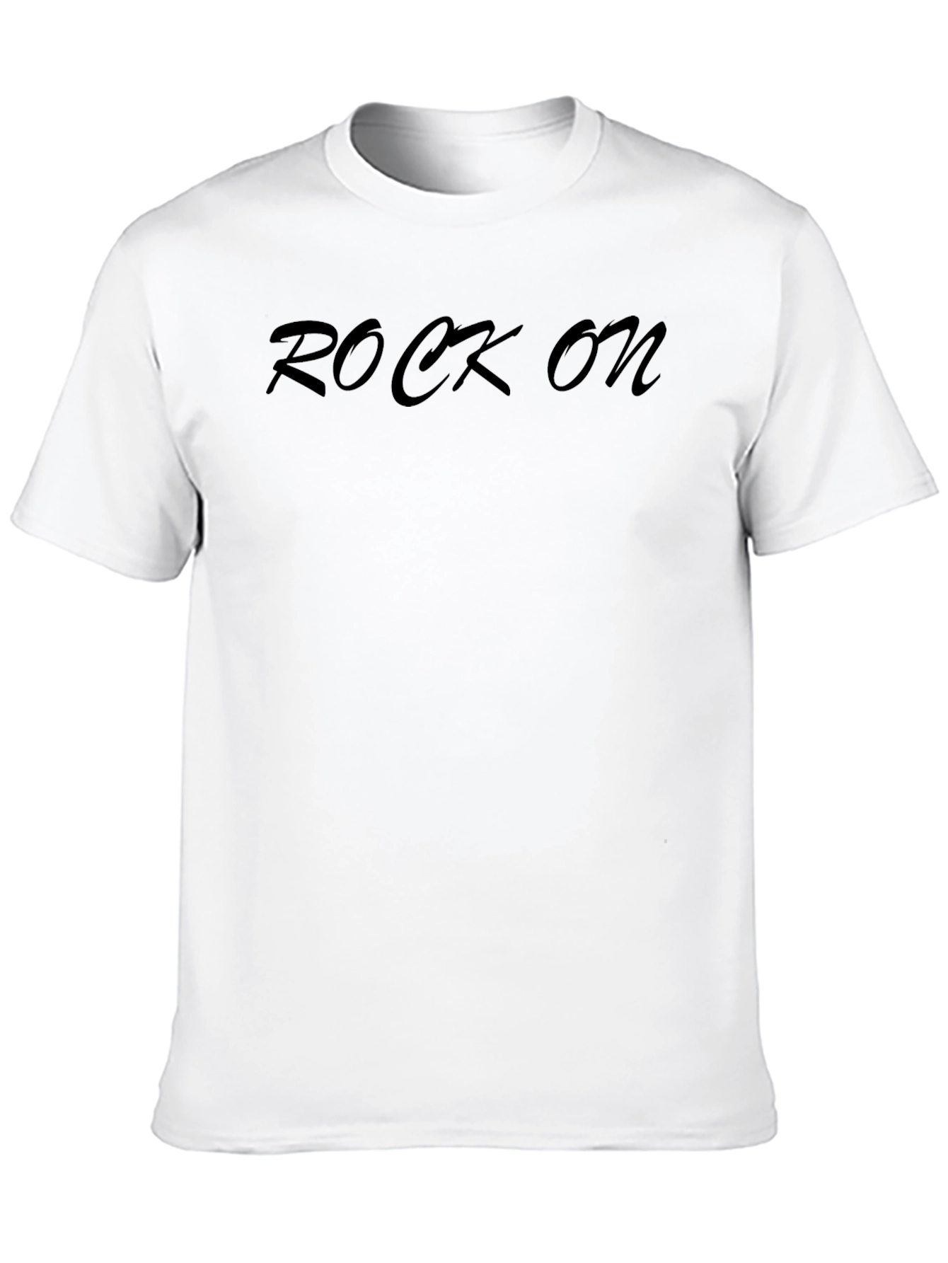 Rock On Graphic Tee - Classic Black T-Shirt