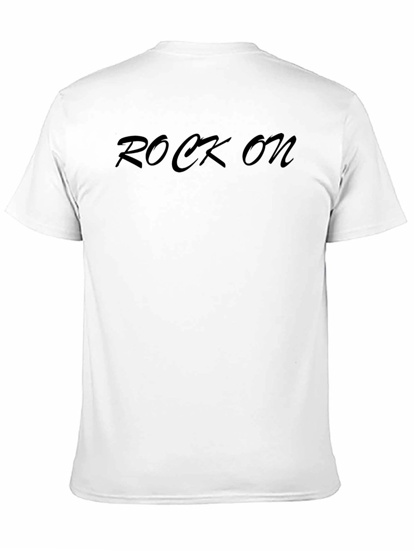 Rock On Graphic Tee - Classic Black T-Shirt