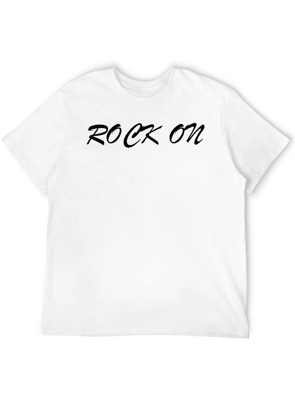 Rock On Graphic Tee - Classic Black T-Shirt