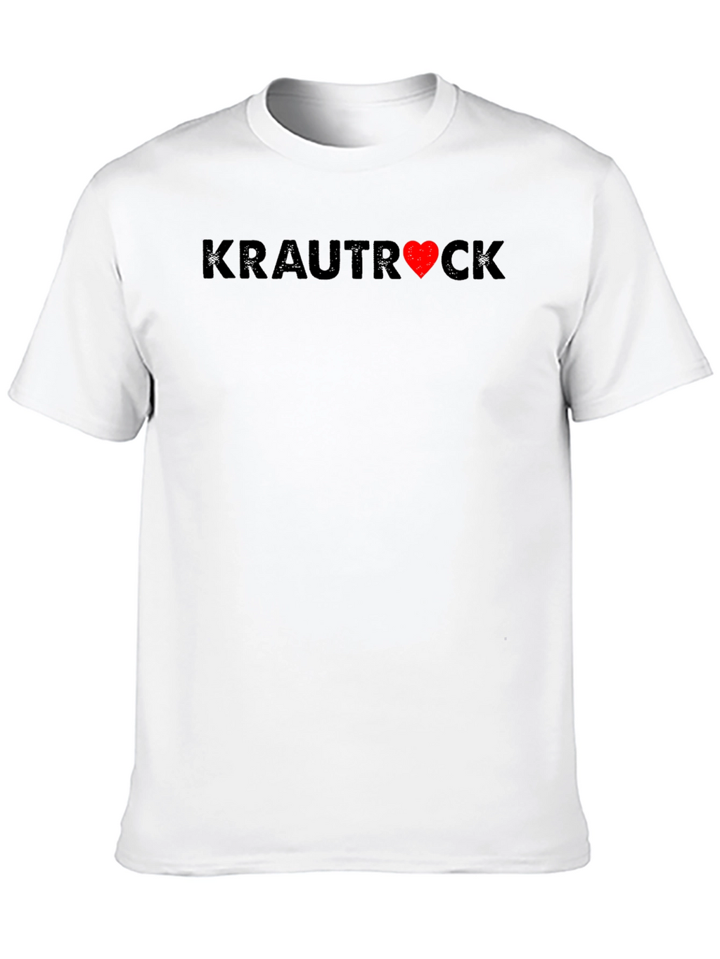 Krautrock Heart Graphic Tee - Soft Cotton Blend