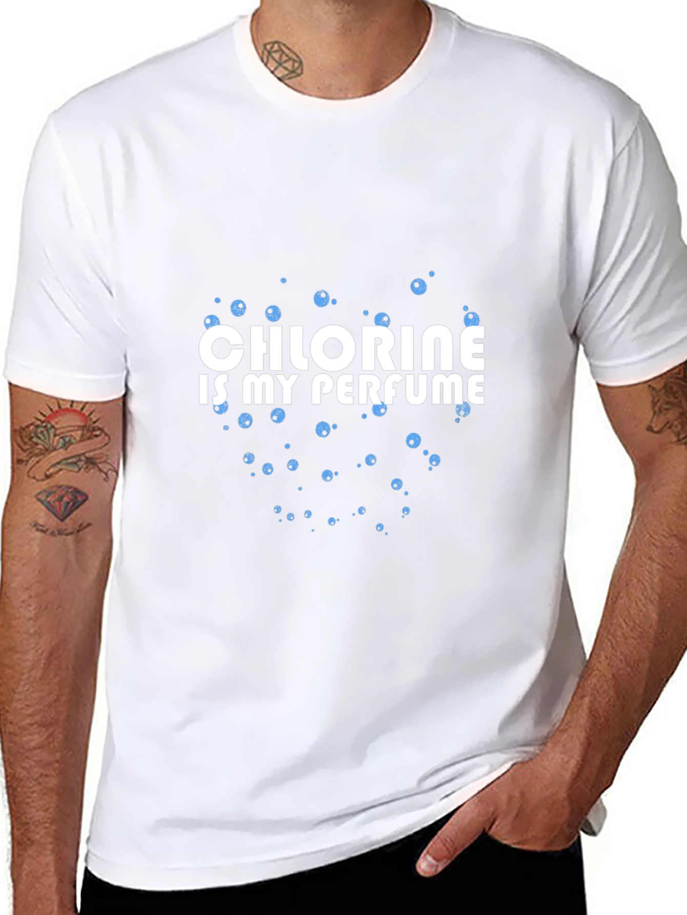 Chlorine is My Perfume Black T-Shirt