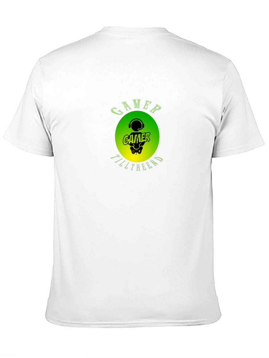 Gamer Till The End Black T-Shirt