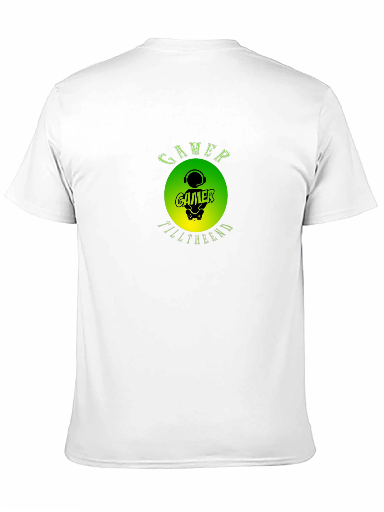 Gamer Till The End Black T-Shirt