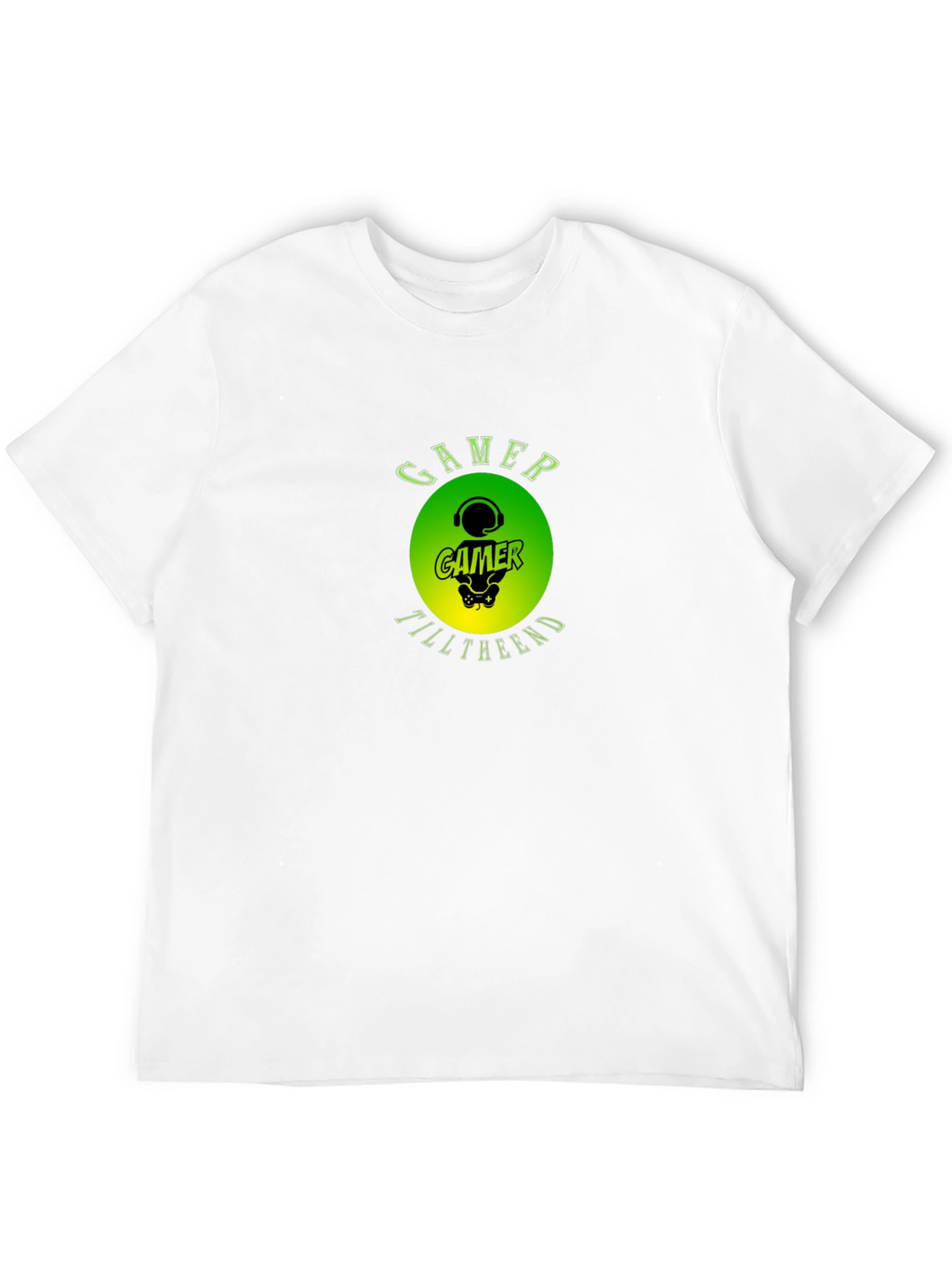 Gamer Till The End Black T-Shirt