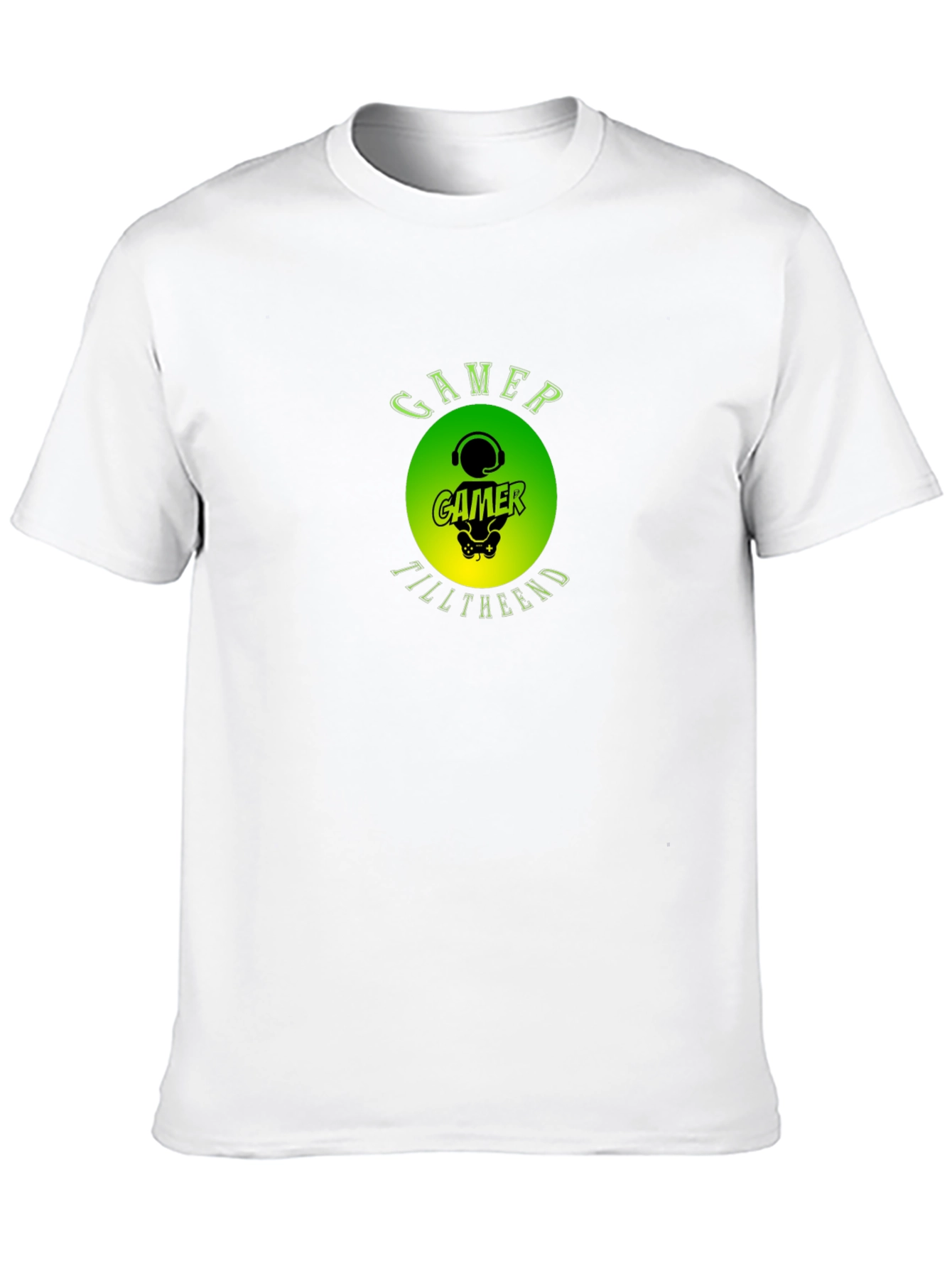 Gamer Till The End Black T-Shirt