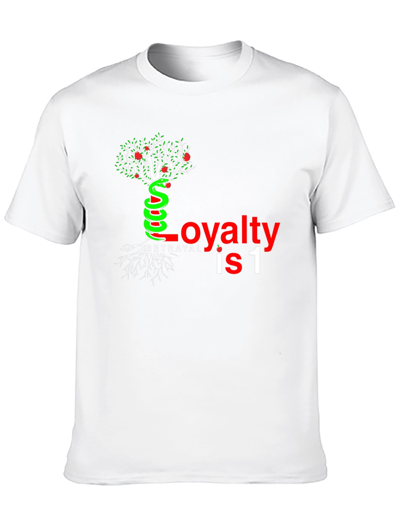 Loyalty vs. Betrayal Graphic T-Shirt